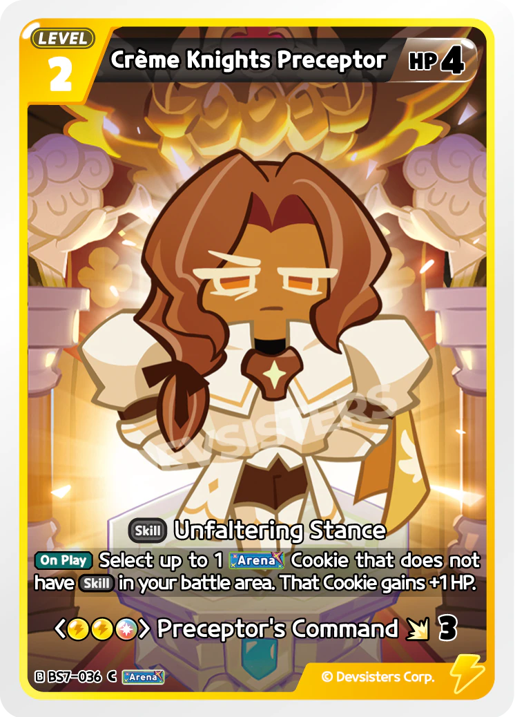 Crème Knights Preceptor