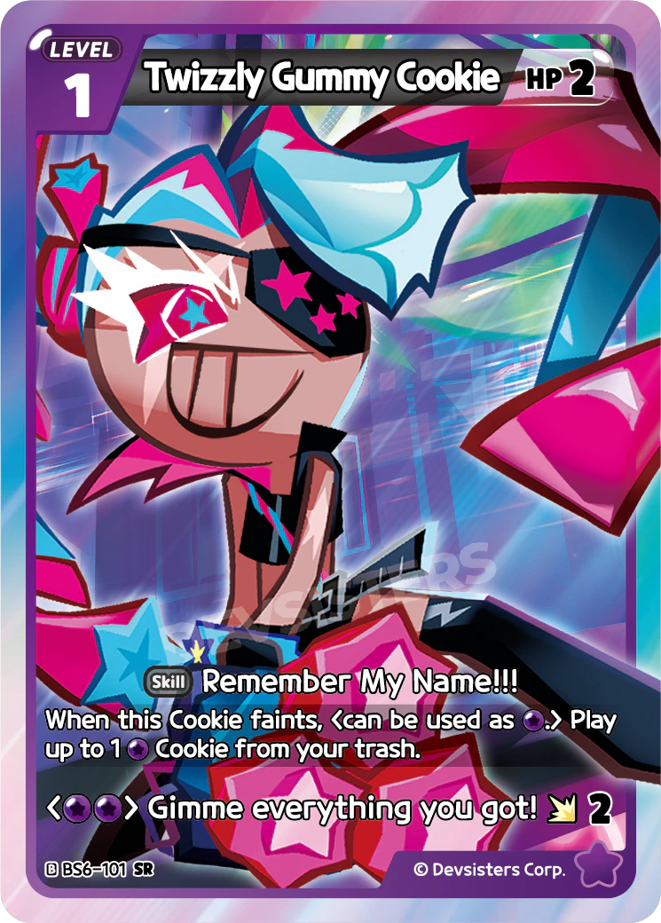 Twizzly Gummy Cookie