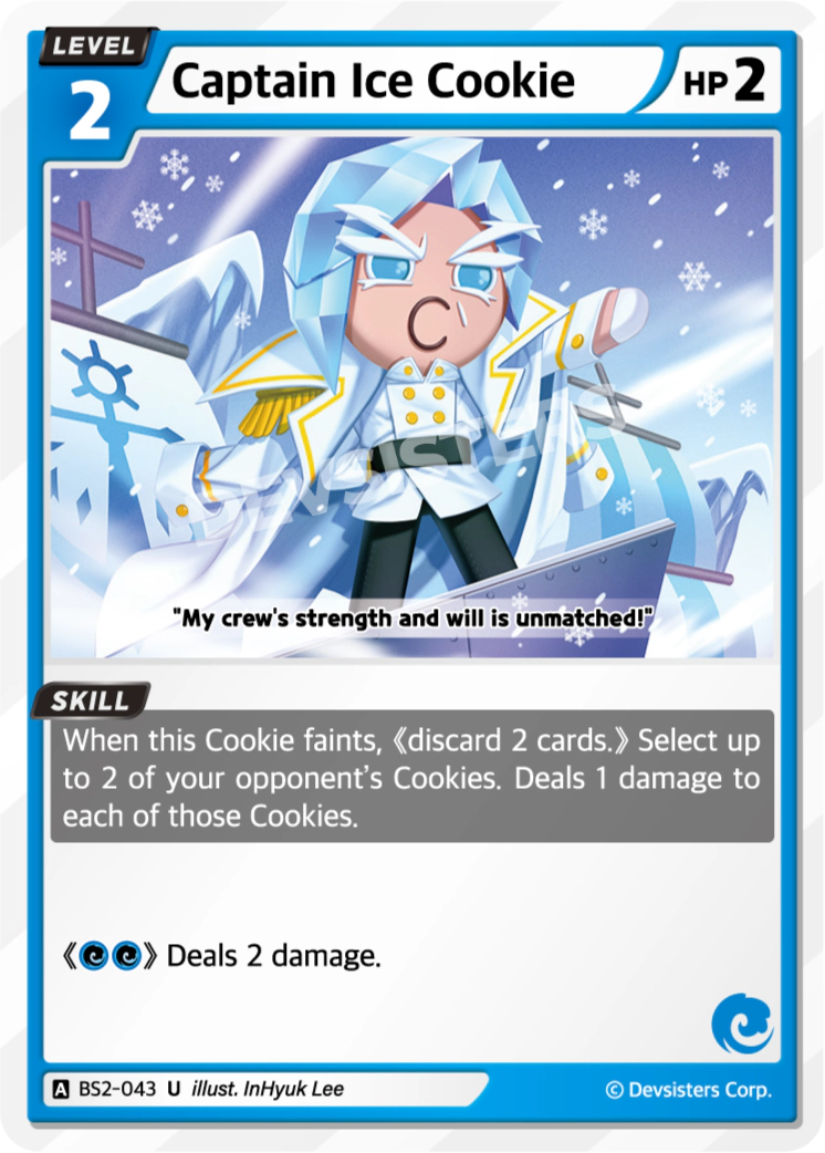 Captain Ice Cookie