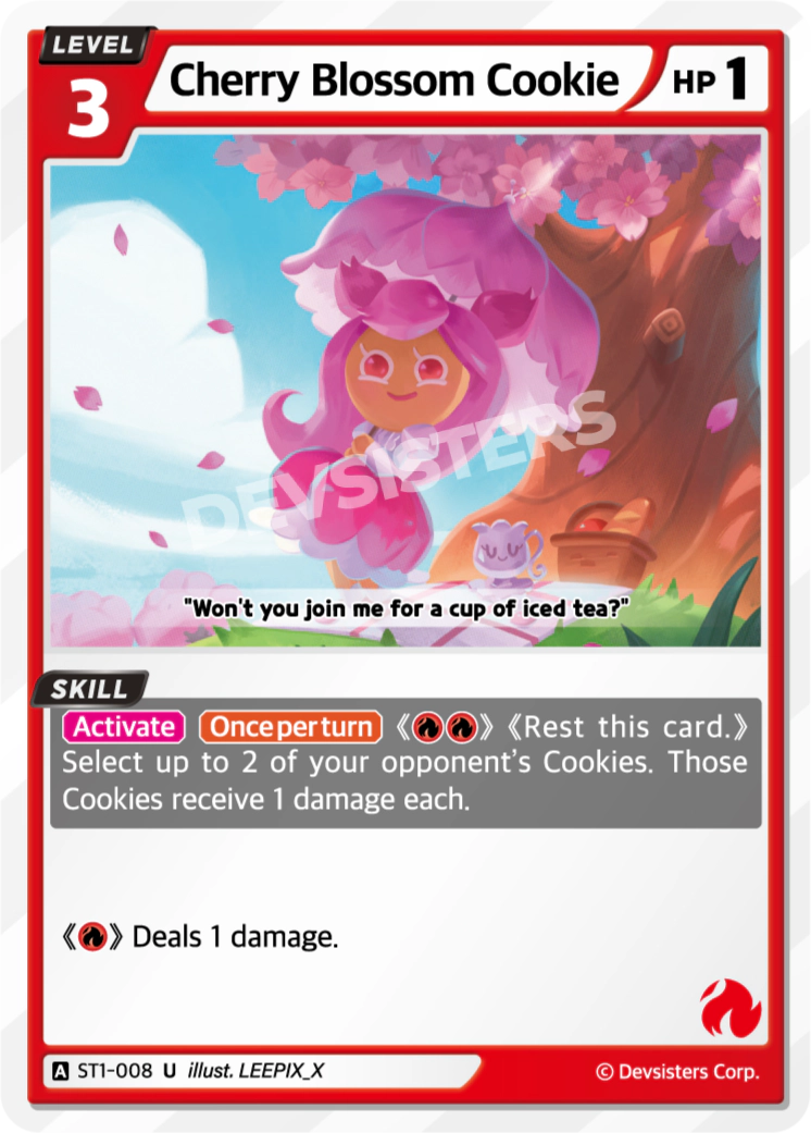 Cherry Blossom Cookie