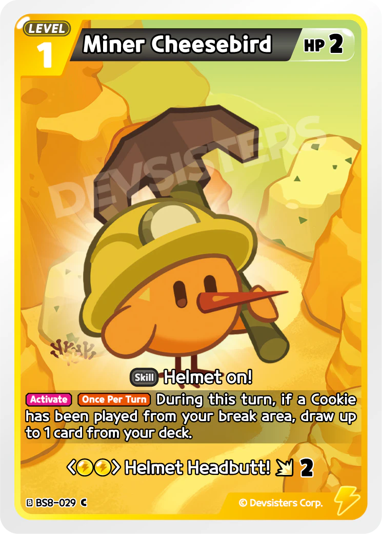 Miner Cheesebird