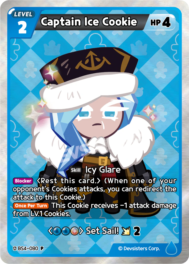 Captain Ice Cookie