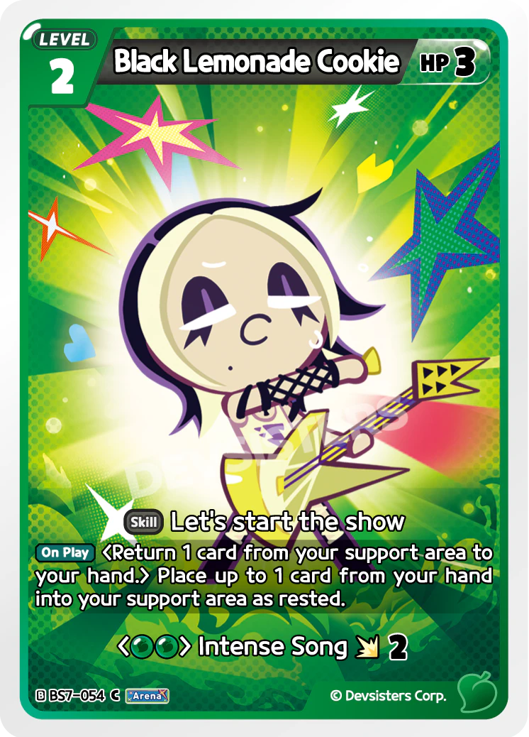 Black Lemonade Cookie