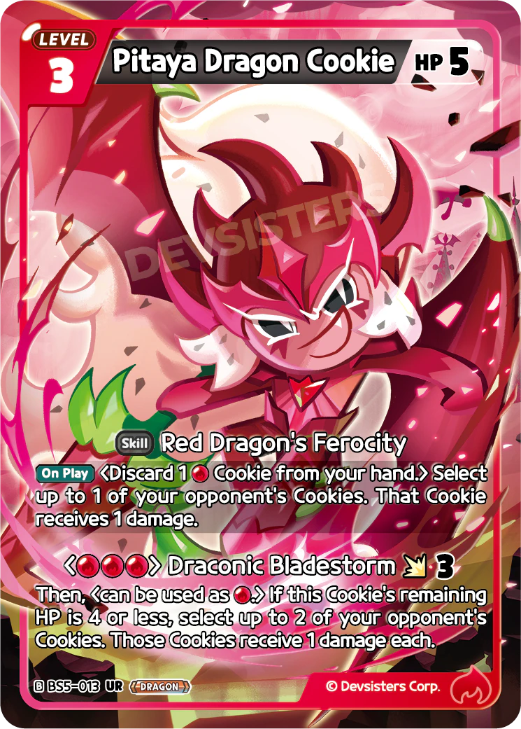 Pitaya Dragon Cookie