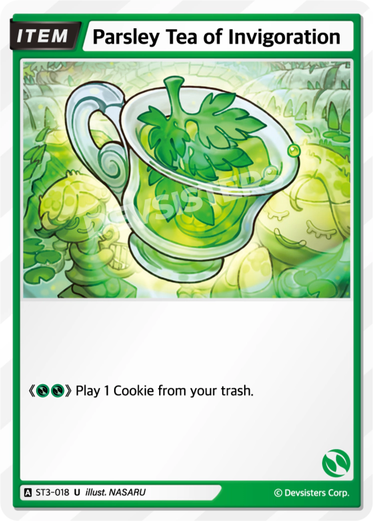 Parsley Tea of Invigoration