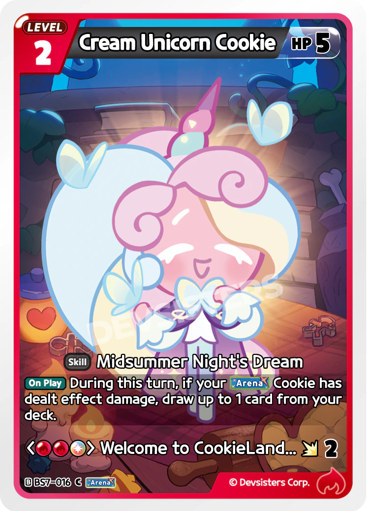 Cream Unicorn Cookie