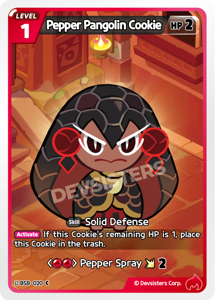 Pepper Pangolin Cookie