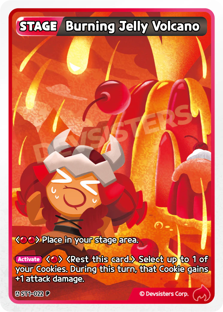 Burning Jelly Volcano