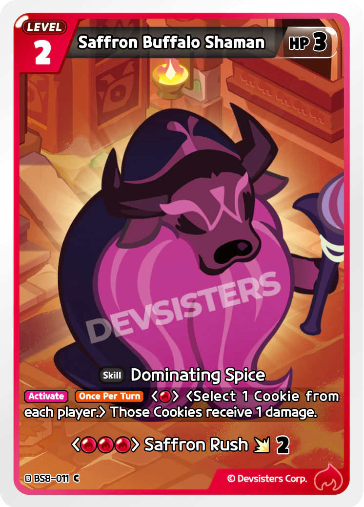 Saffron Buffalo Shaman