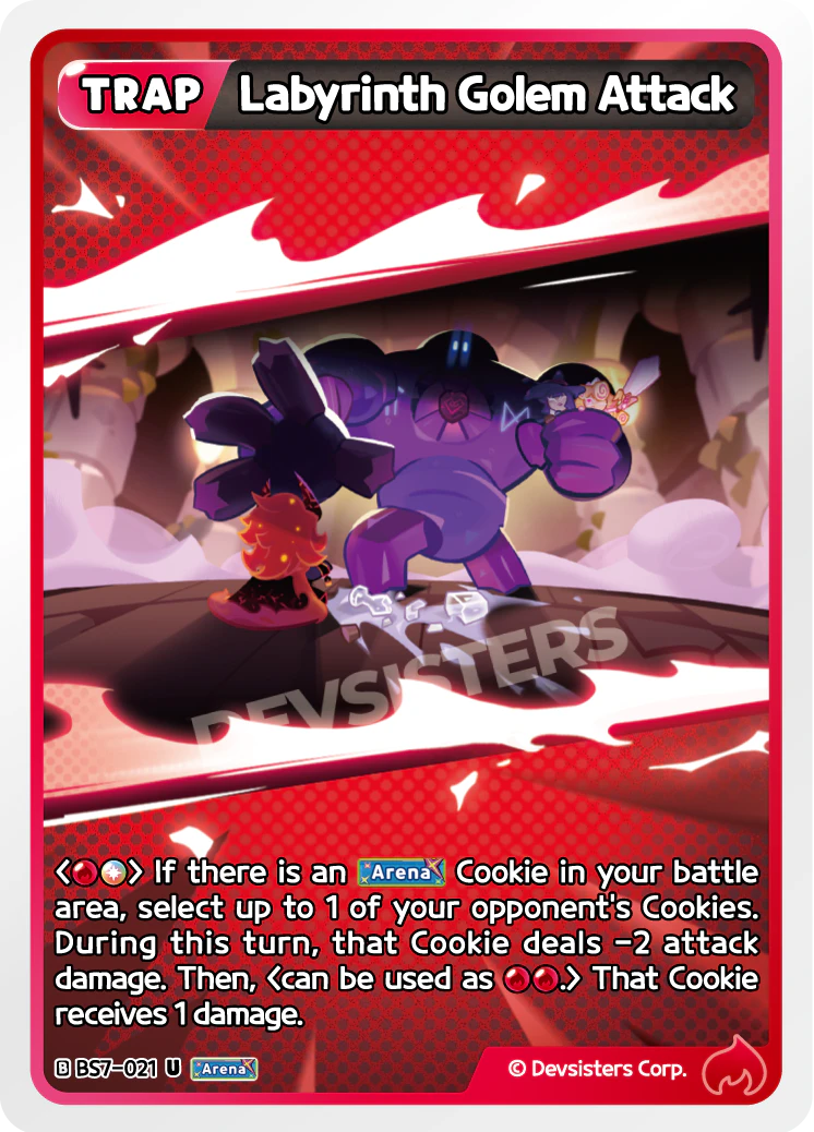 Labyrinth Golem Attack