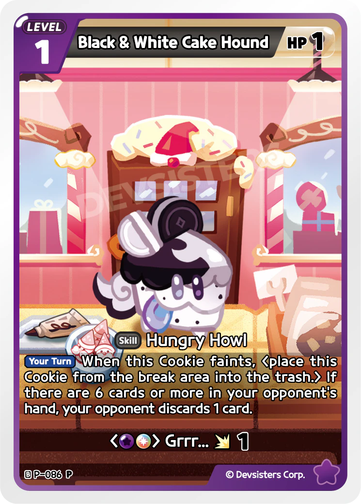 Black & White Cake Hound