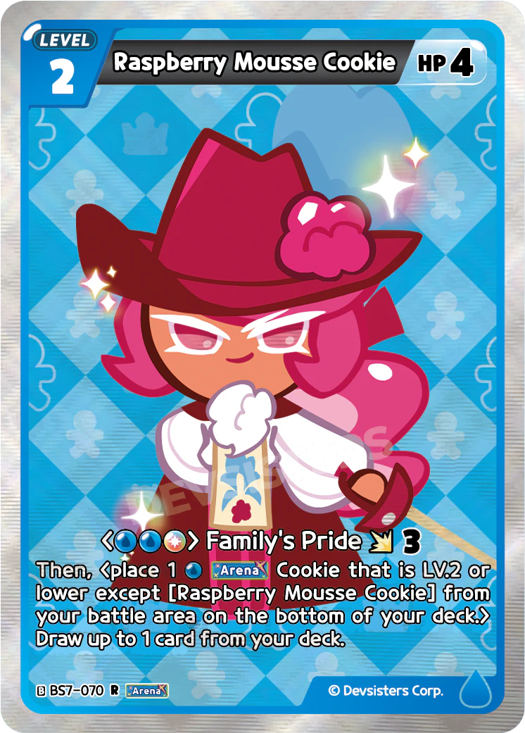 Raspberry Mousse Cookie