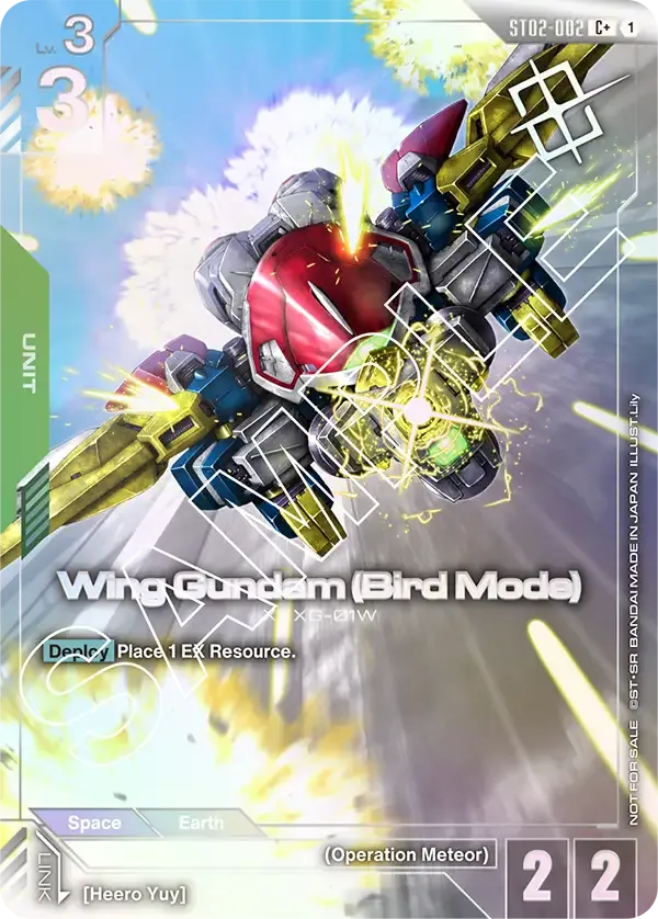 Wing Gundam (Bird Mode)