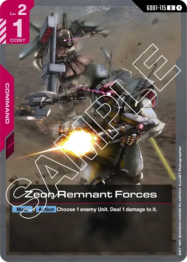 Zeon Remnant Forces
