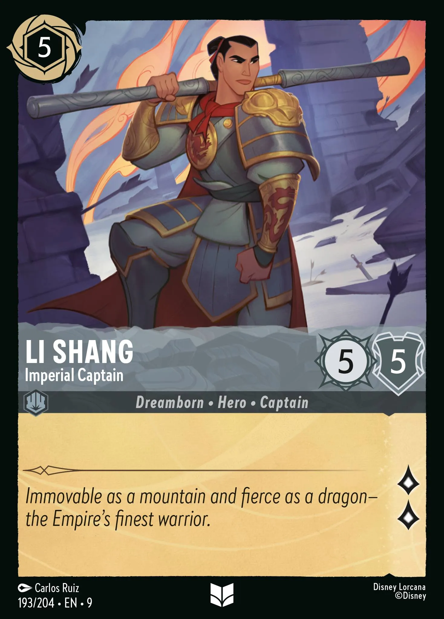 Li Shang - Imperial Captain