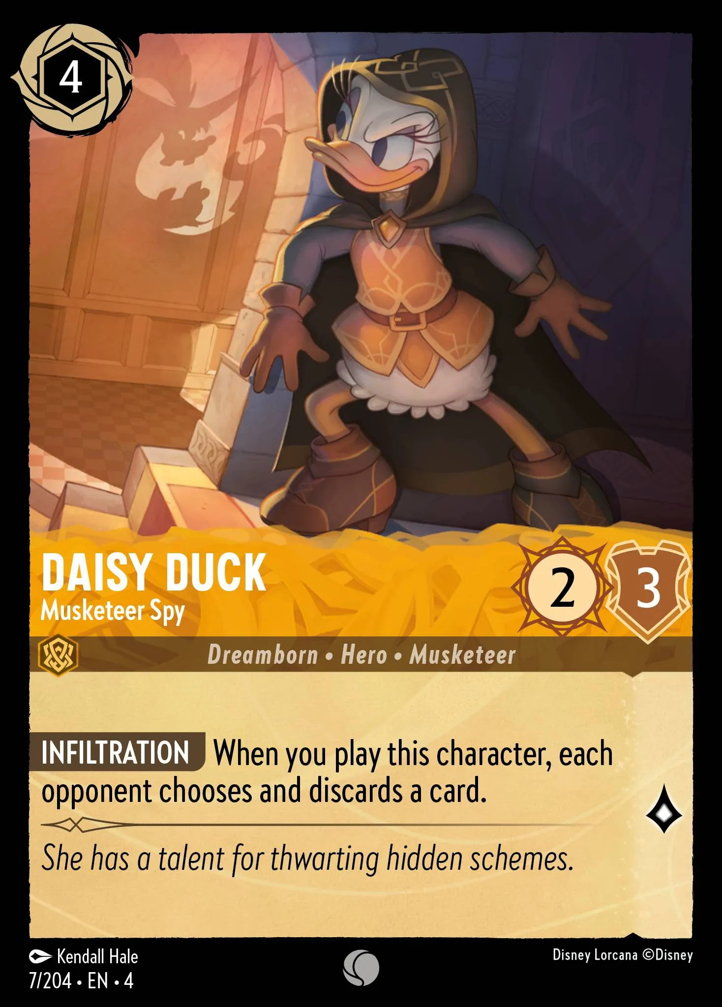 Daisy Duck - Musketeer Spy