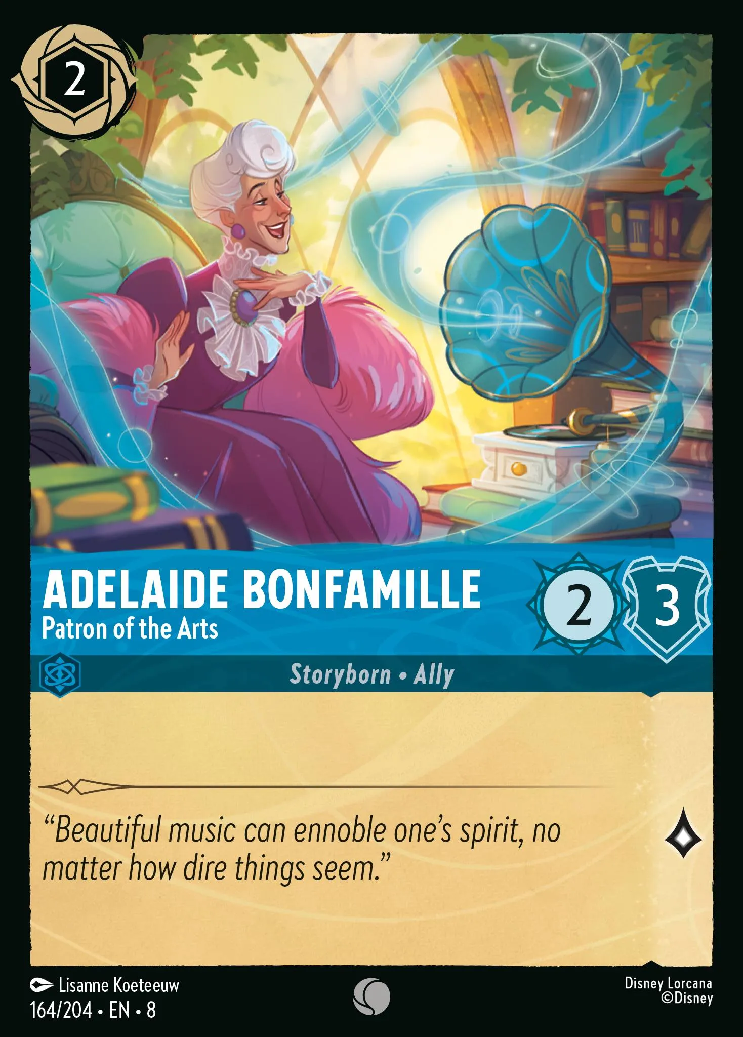 Adelaide Bonfamille - Patron of the Arts