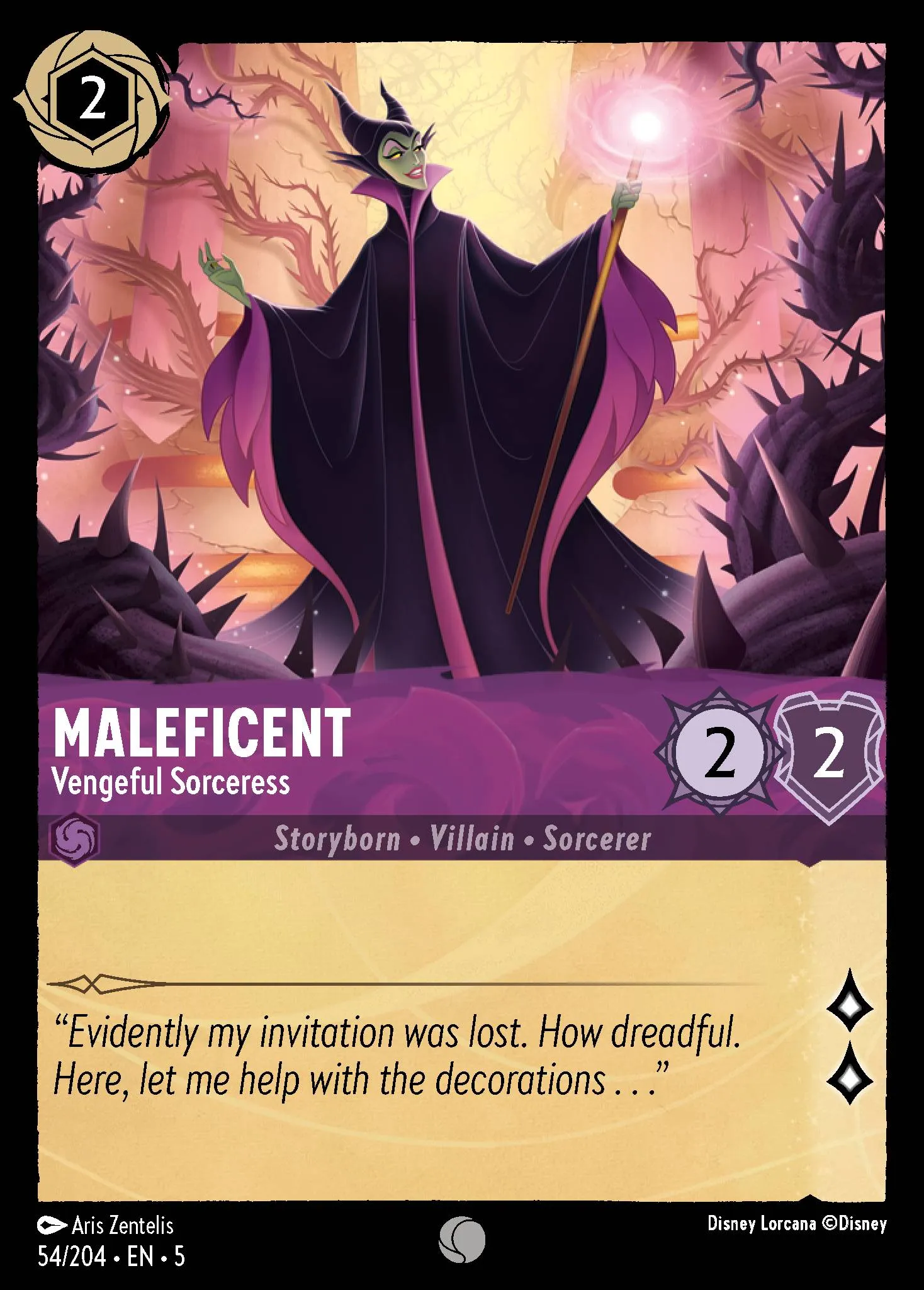 Maleficent - Vengeful Sorceress