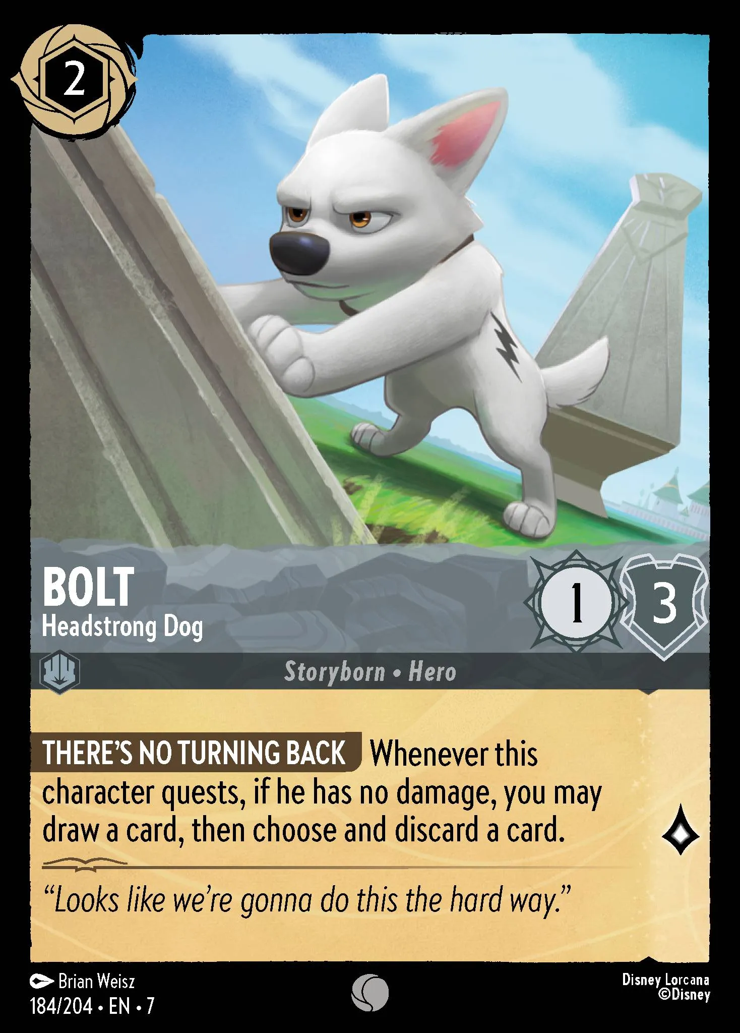 Bolt - Headstrong Dog