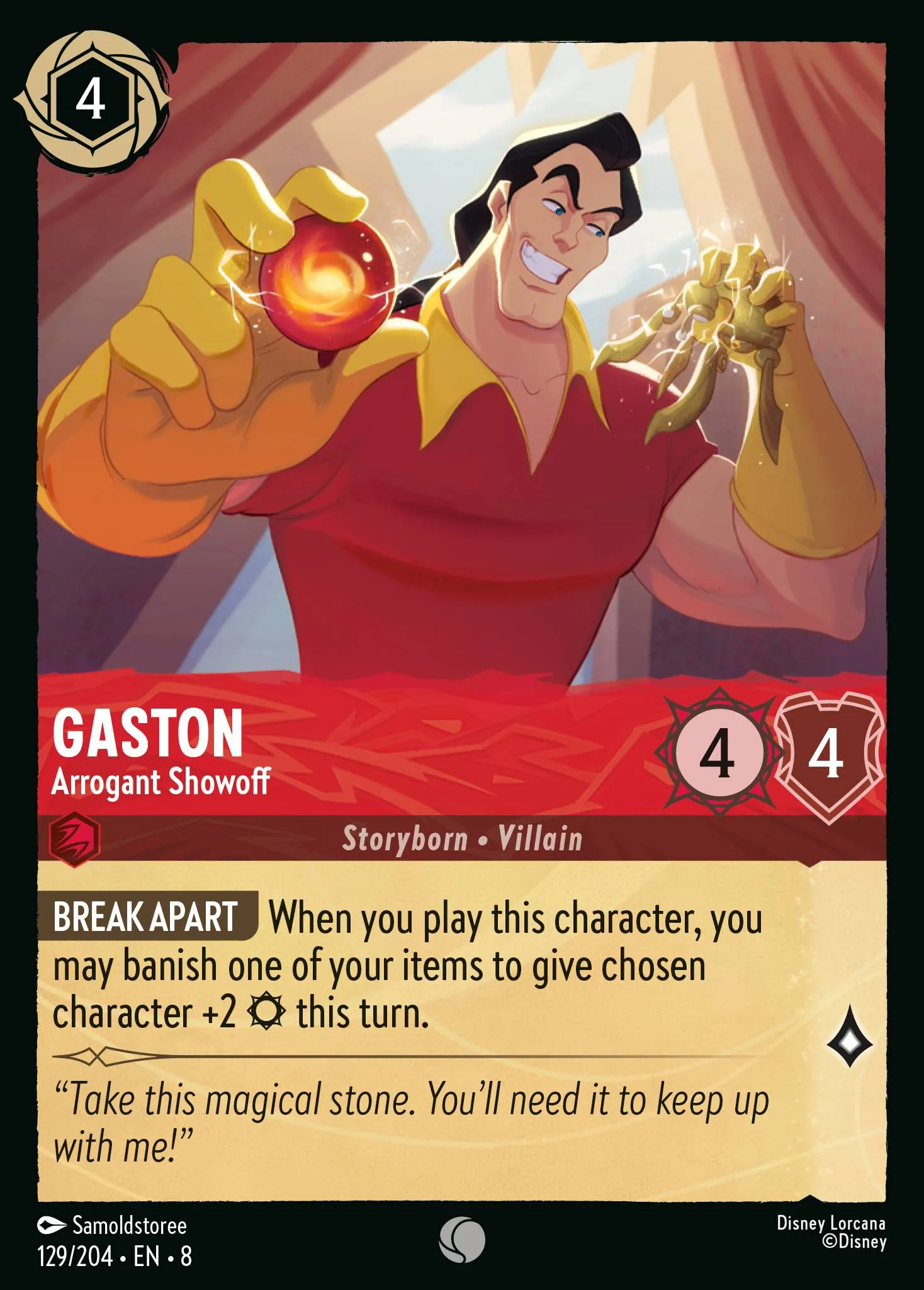 Gaston - Arrogant Showoff