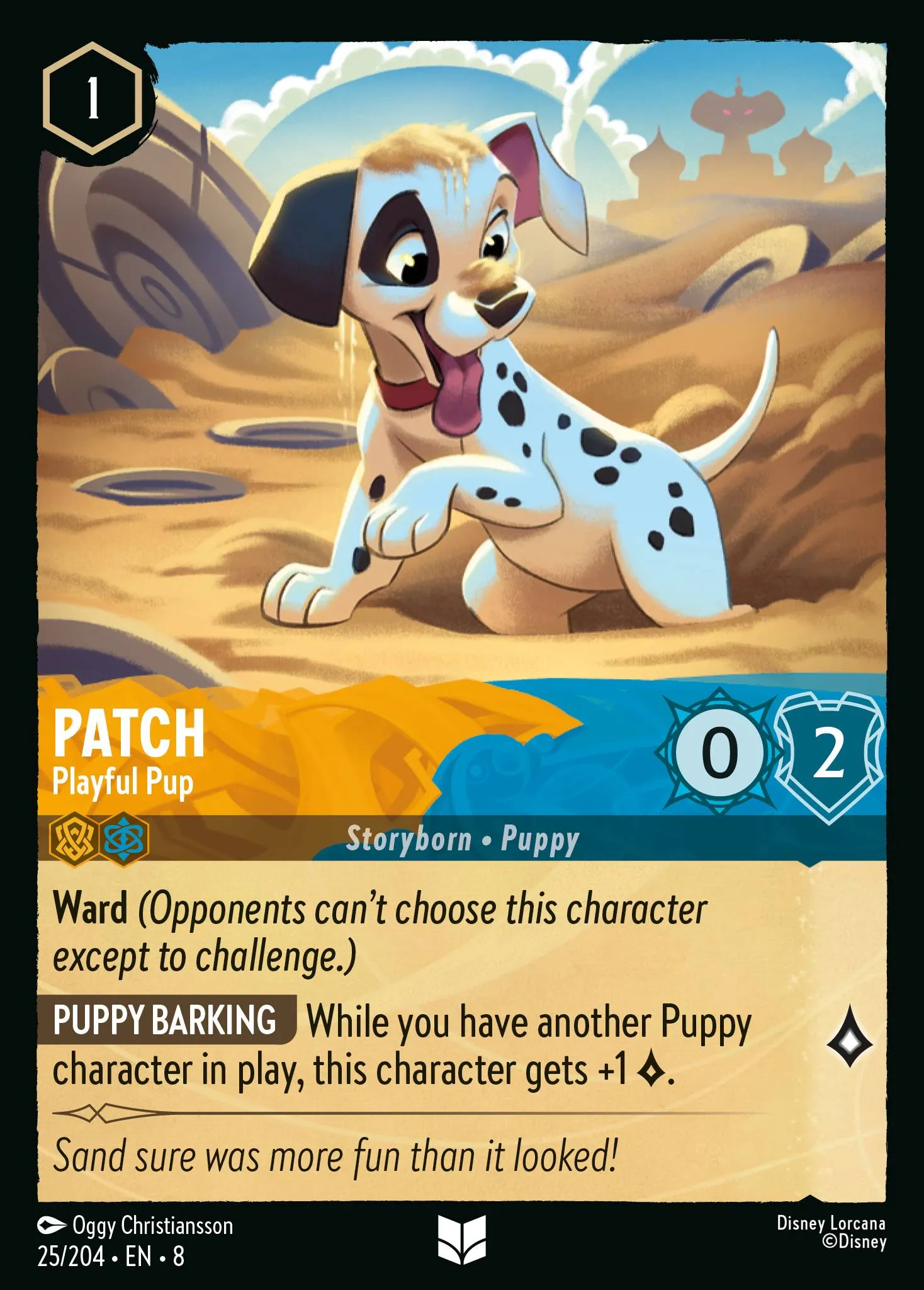 Patch - Playful Pup