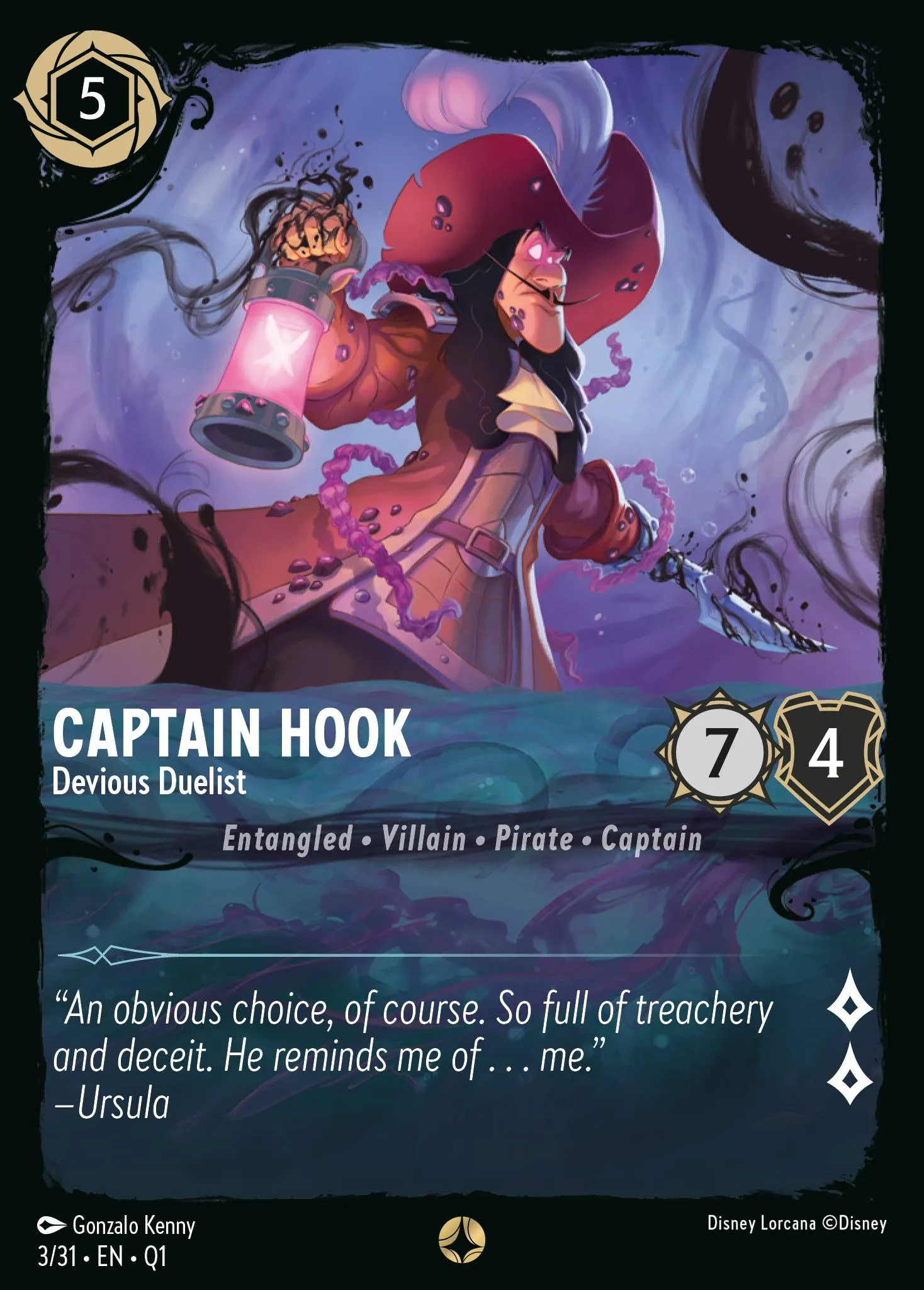Captain Hook - Devious Duelist