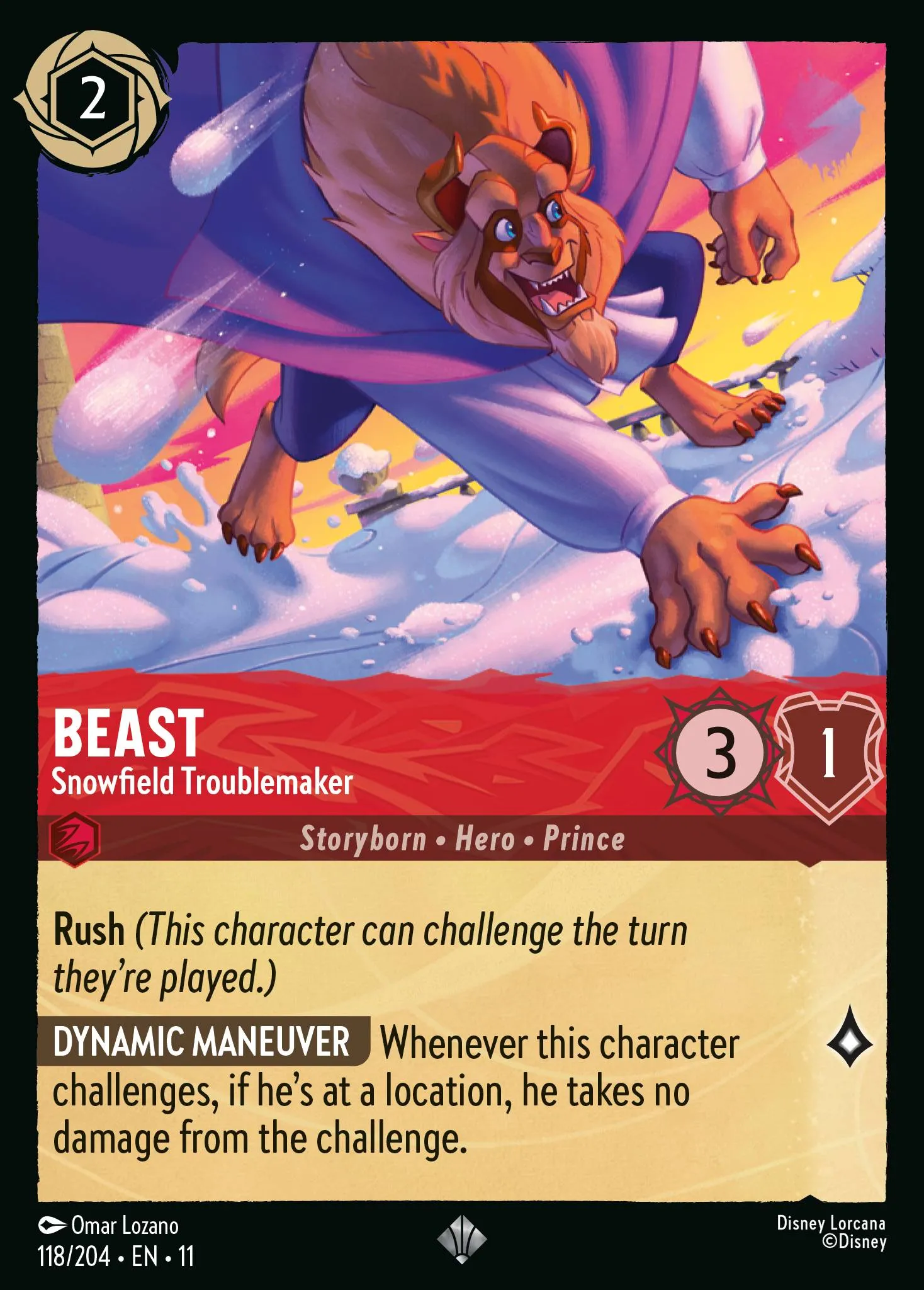 Beast - Snowfield Troublemaker