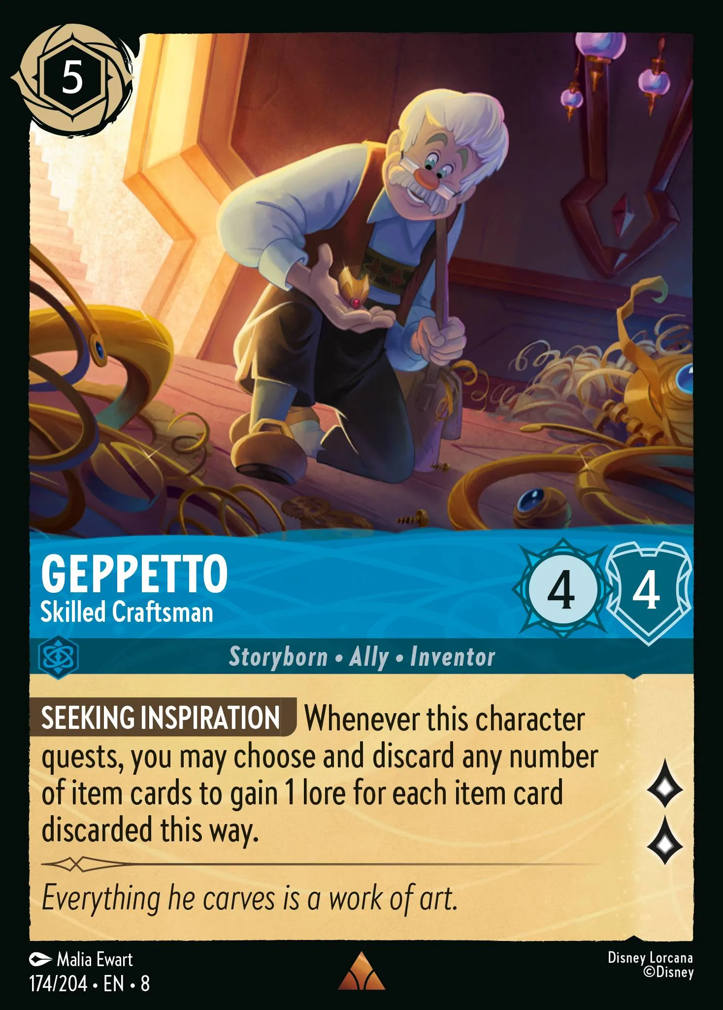 Geppetto - Skilled Craftsman