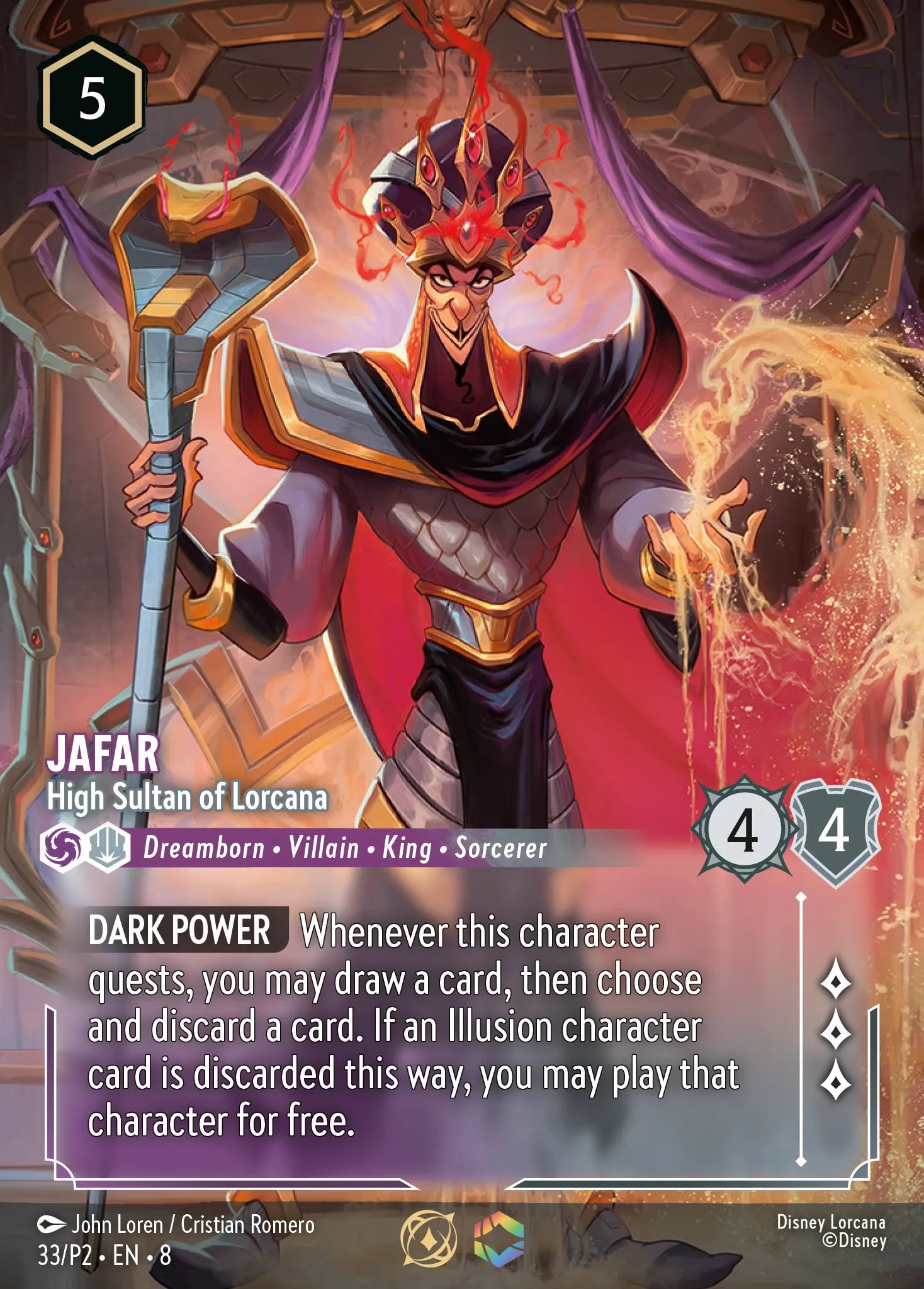 Jafar - High Sultan of Lorcana