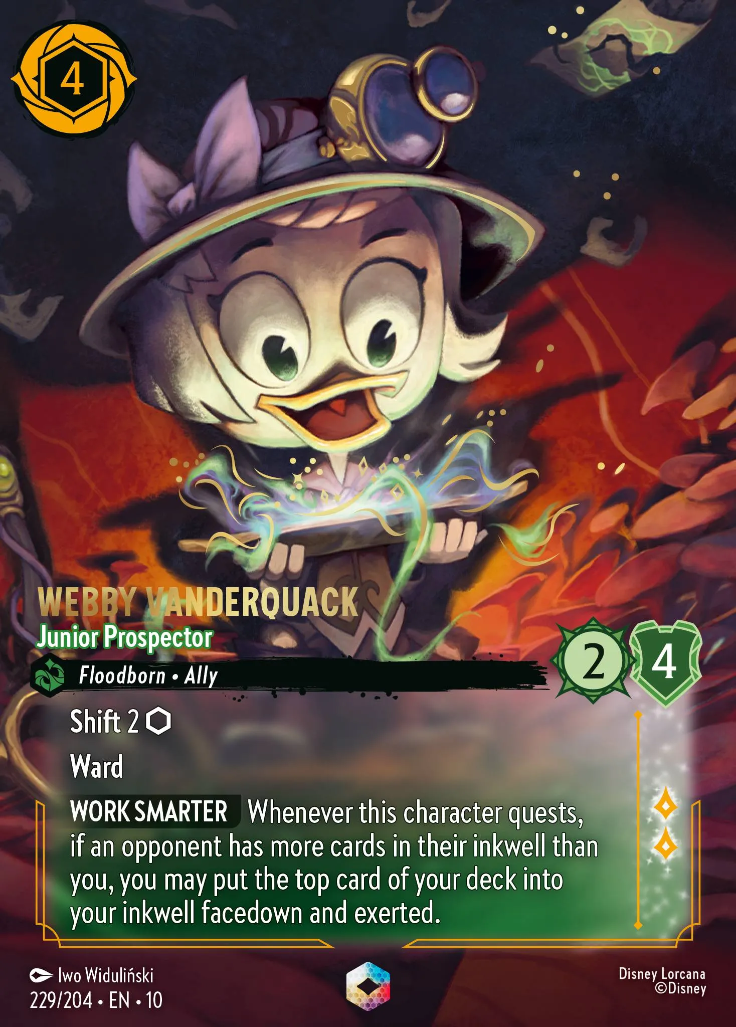 Webby Vanderquack - Junior Prospector