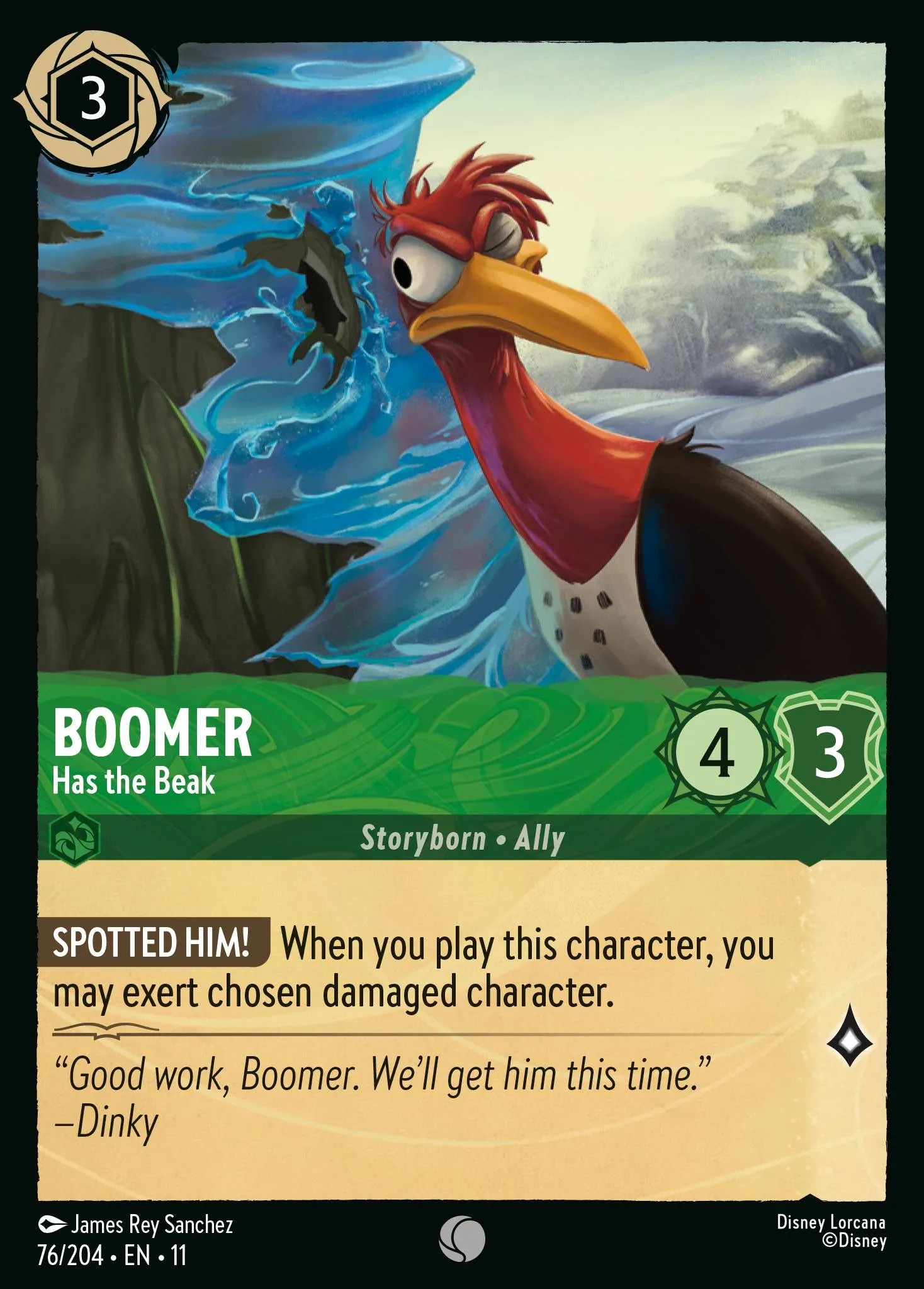 Boomer - Has the Beak