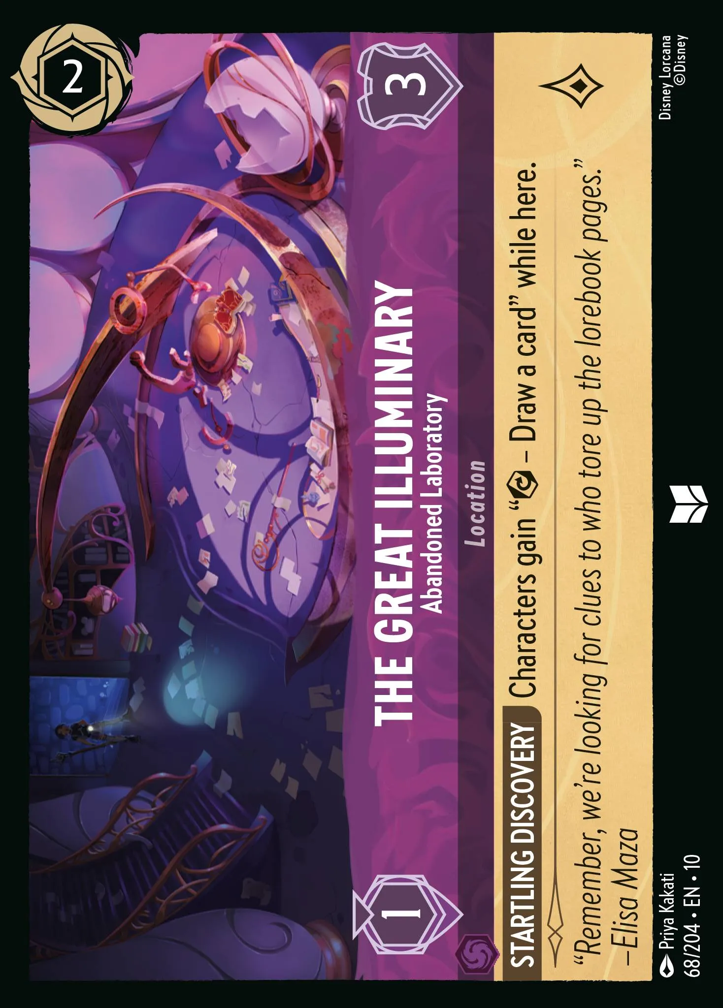 The Great Illuminary - Abandoned Laboratory