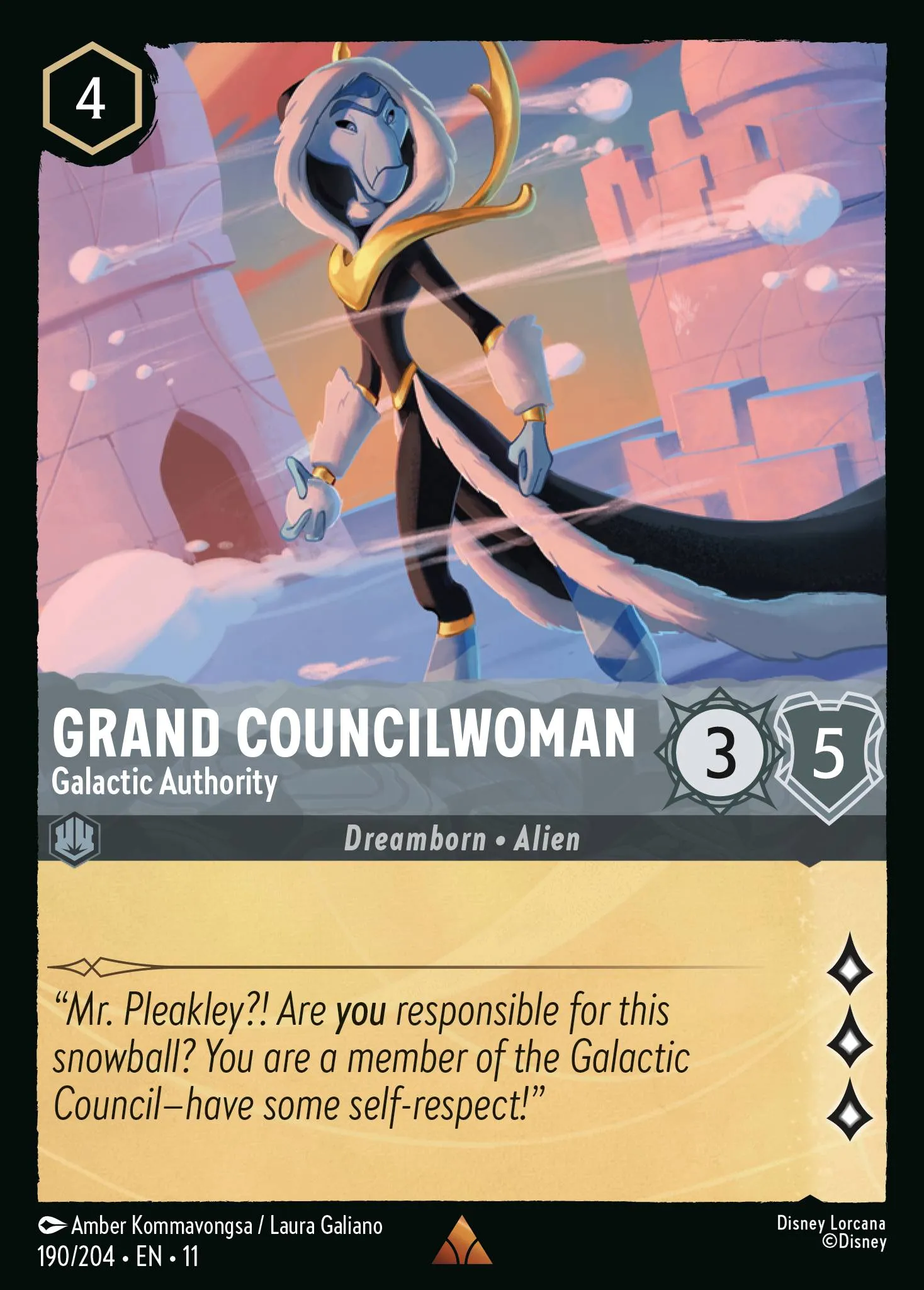 Grand Councilwoman - Galactic Authority