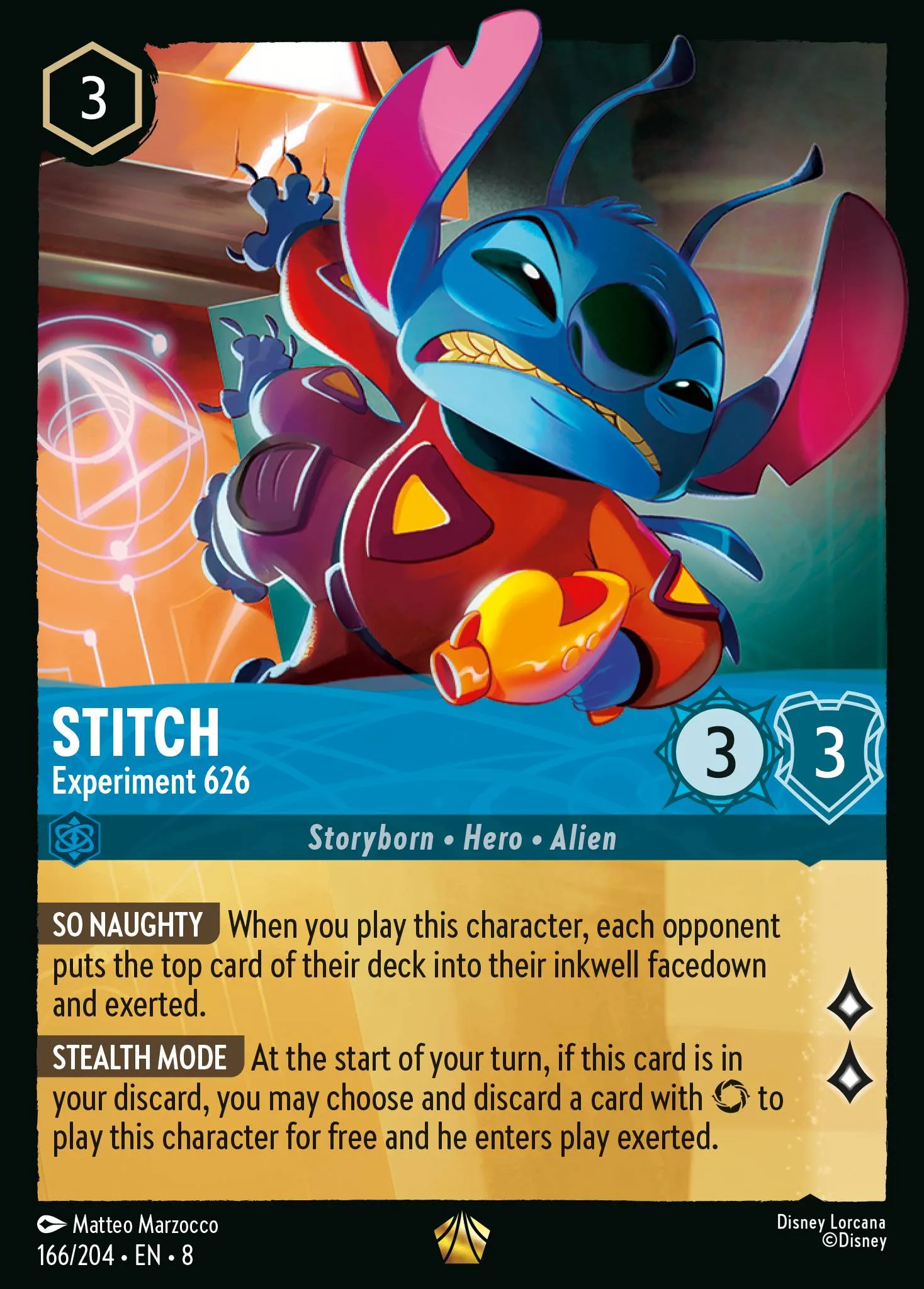 Stitch - Experiment 626