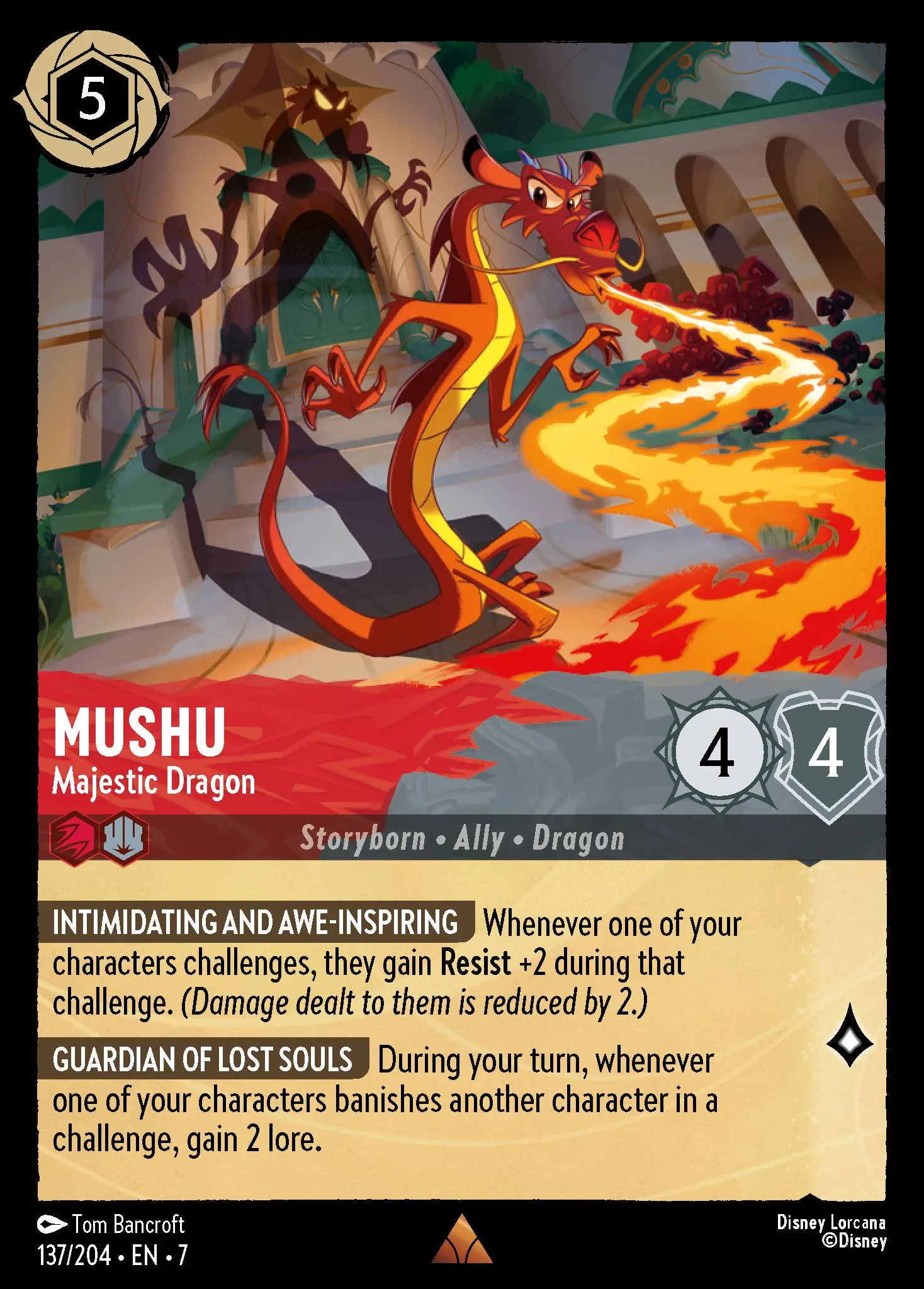 Mushu - Majestic Dragon