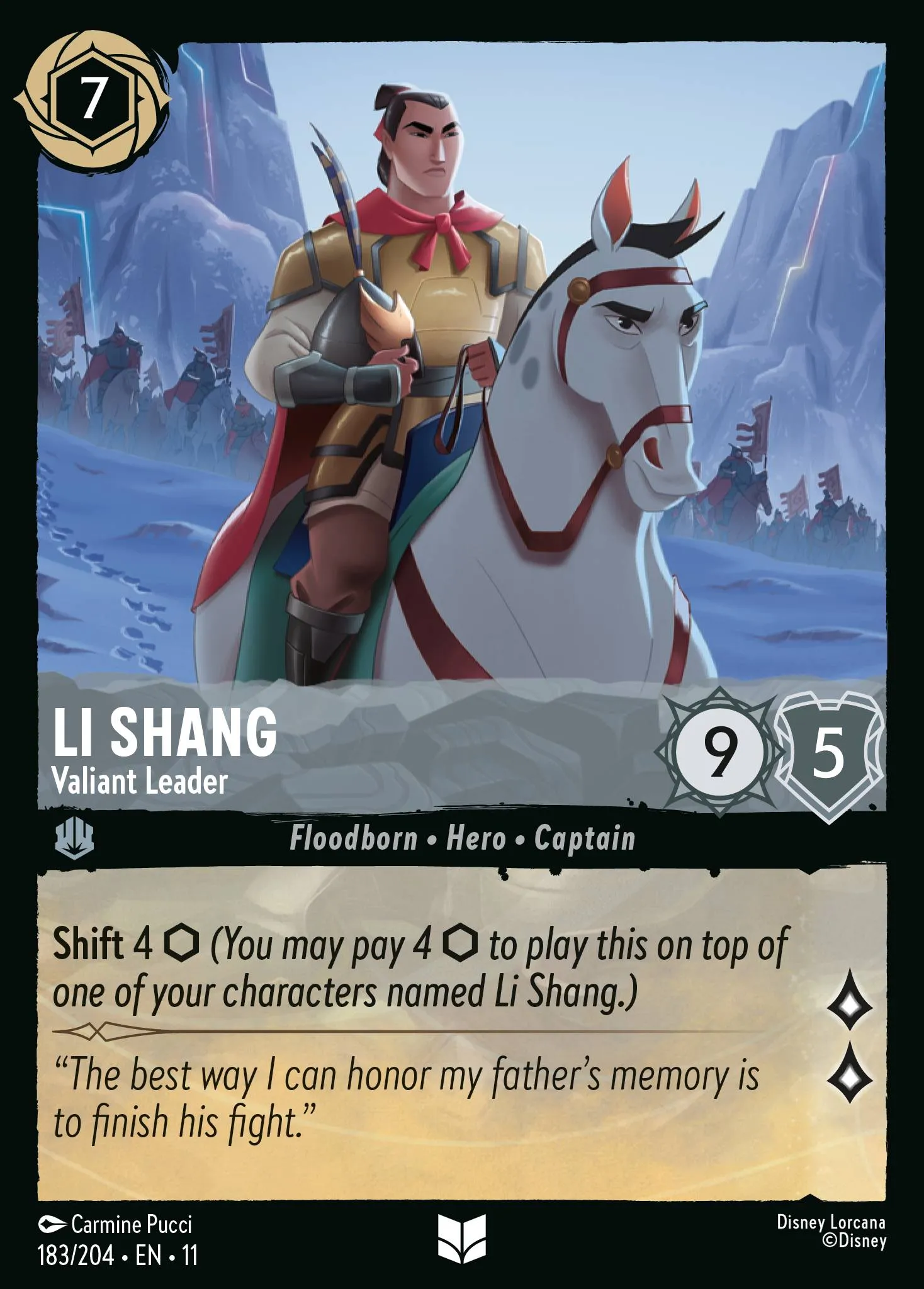 Li Shang - Valiant Leader