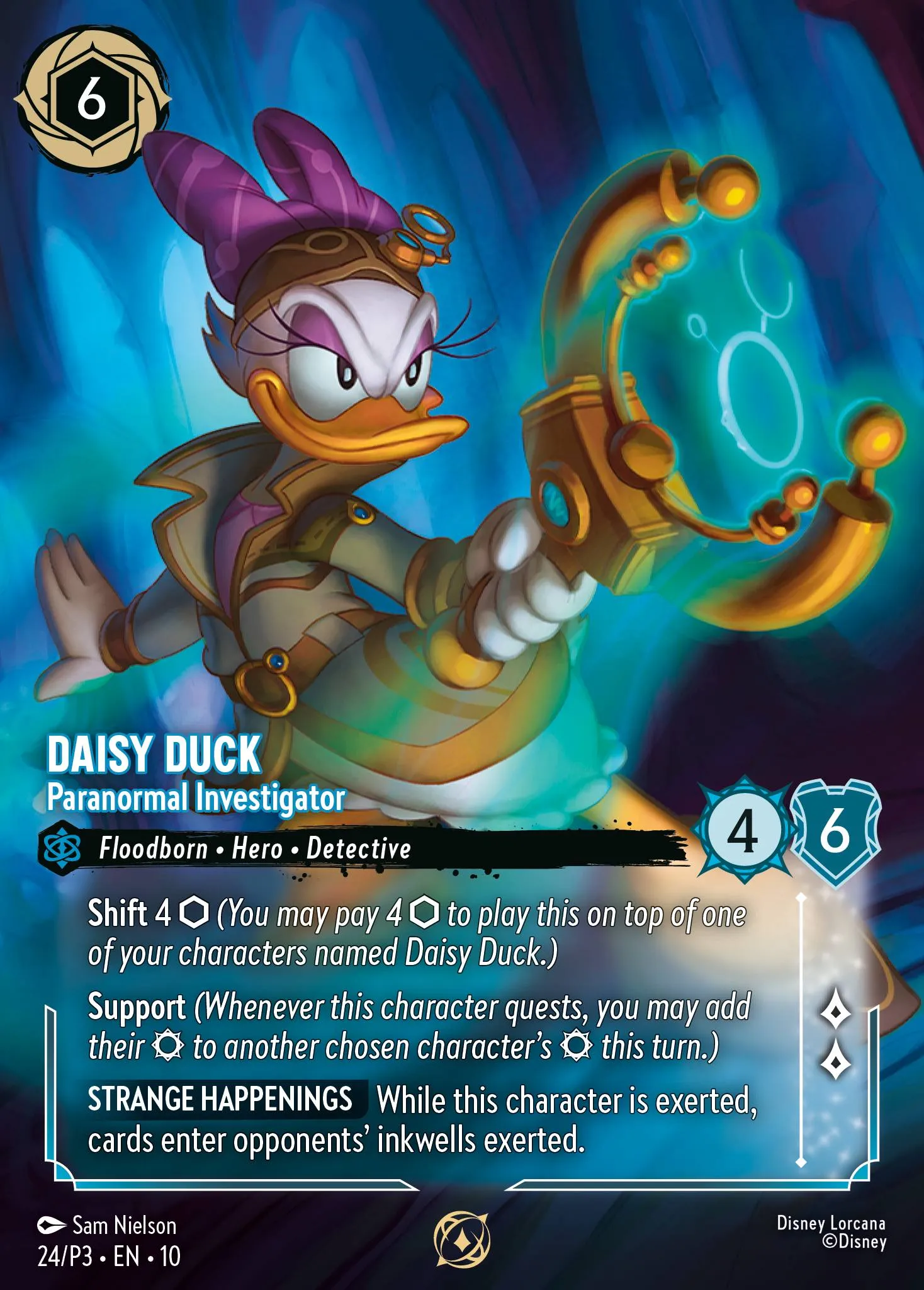 Daisy Duck - Paranormal Investigator