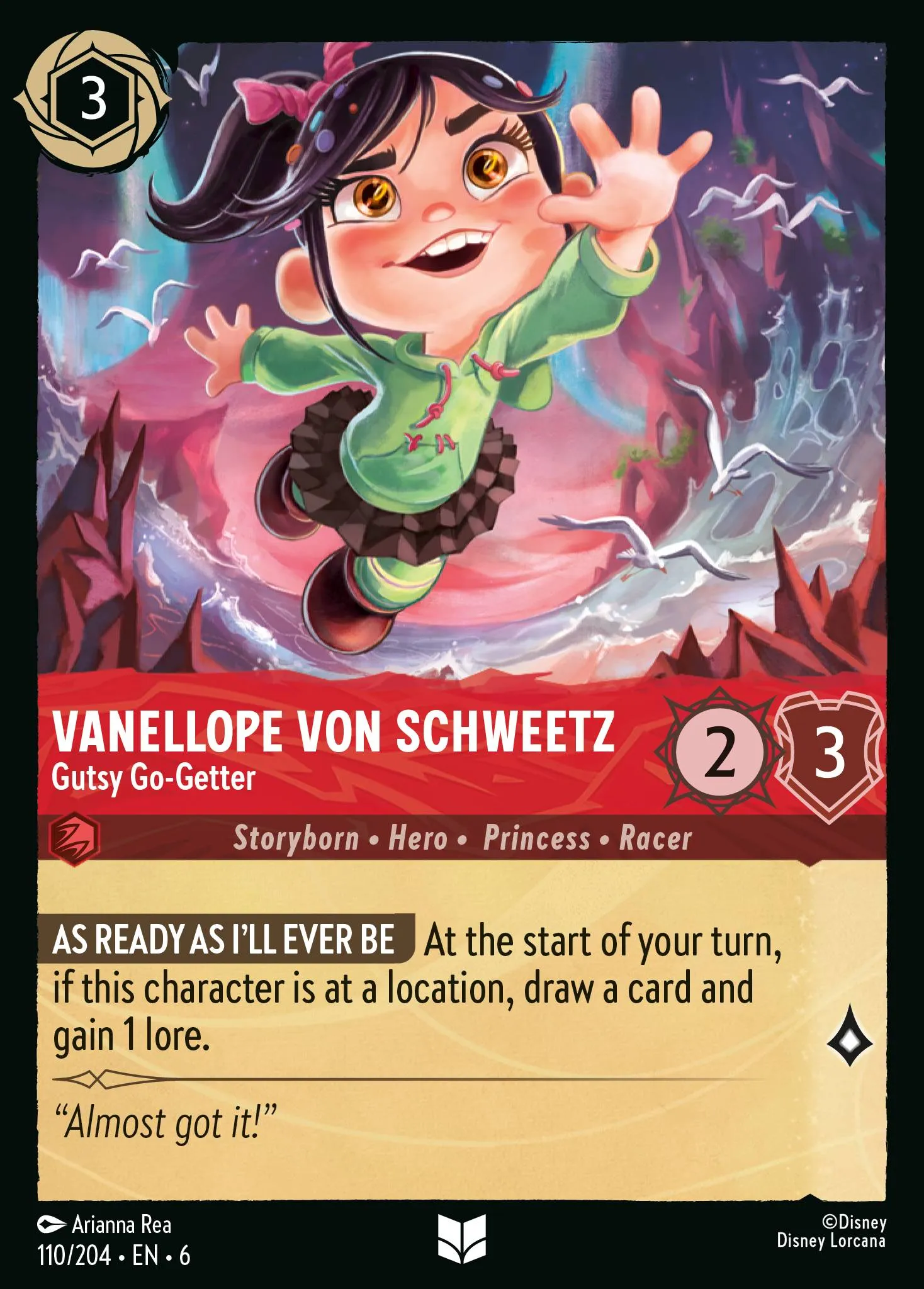 Vanellope Von Schweetz - Gutsy Go-Getter