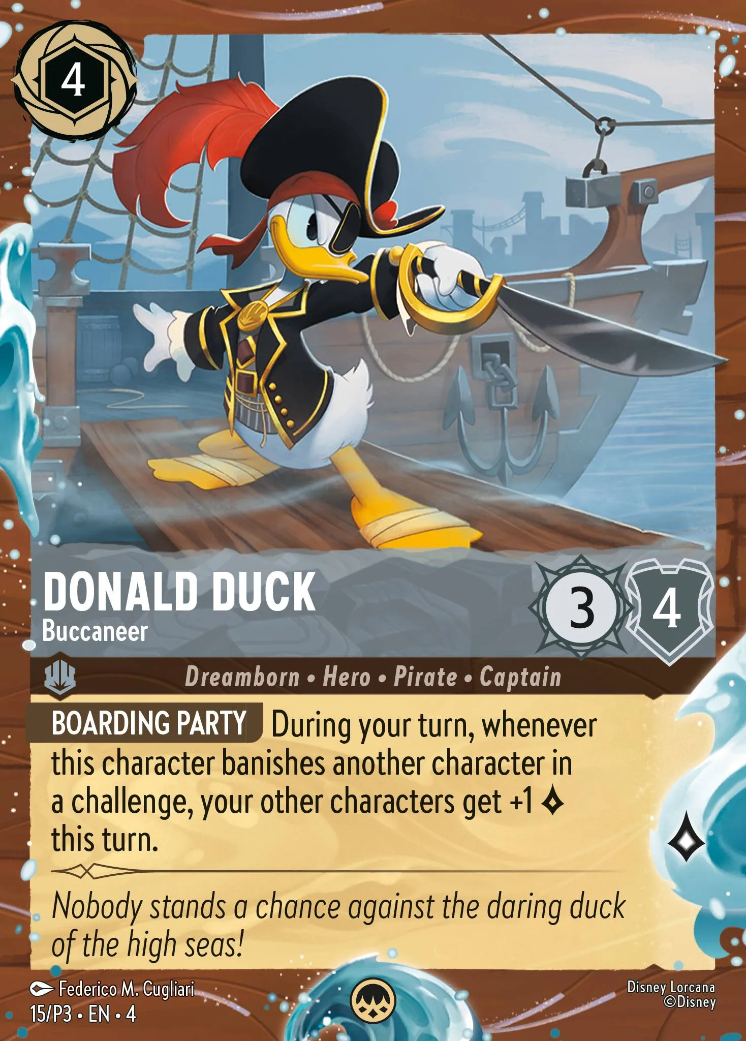 Donald Duck - Buccaneer