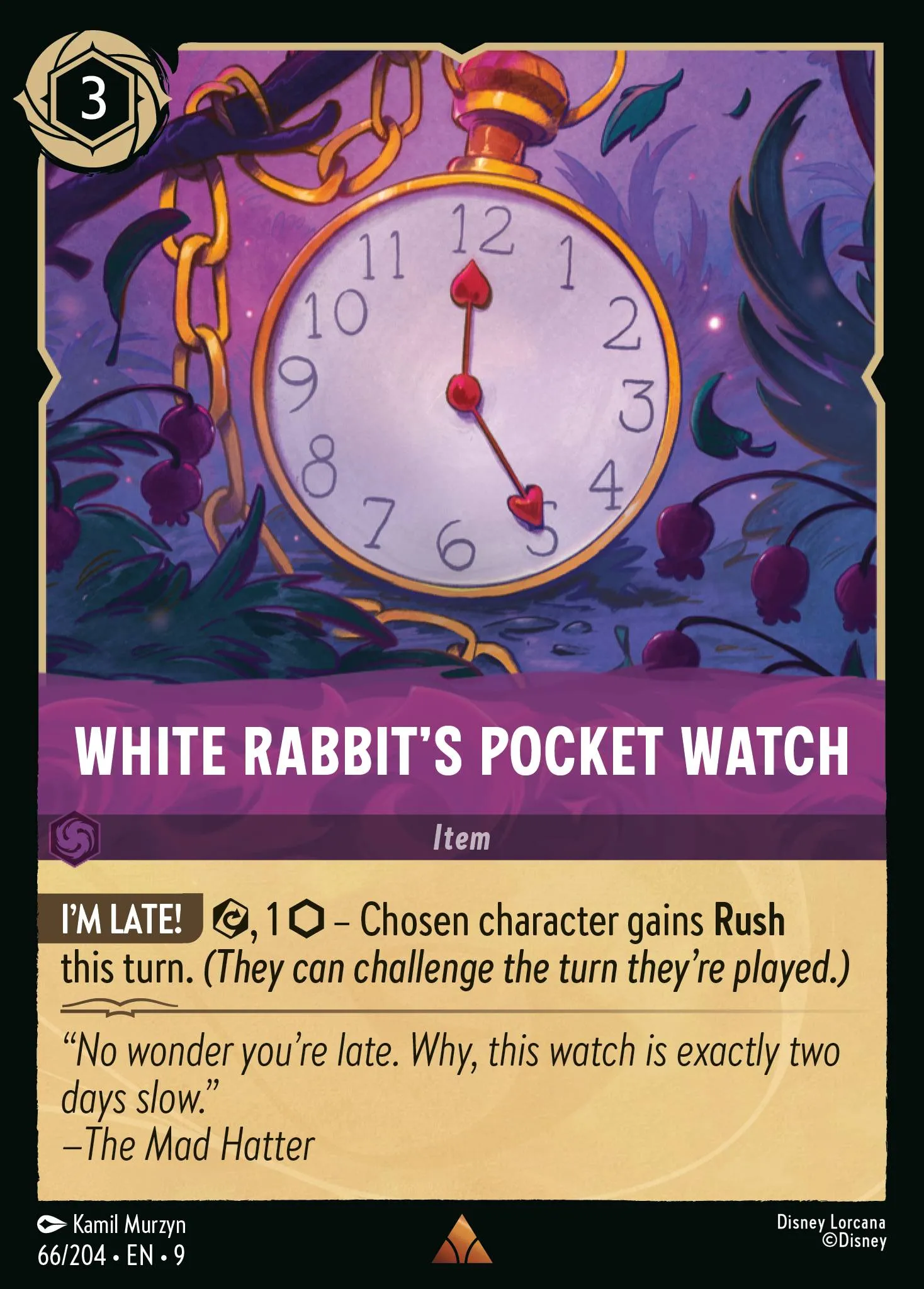 White Rabbit's Pocket Watch