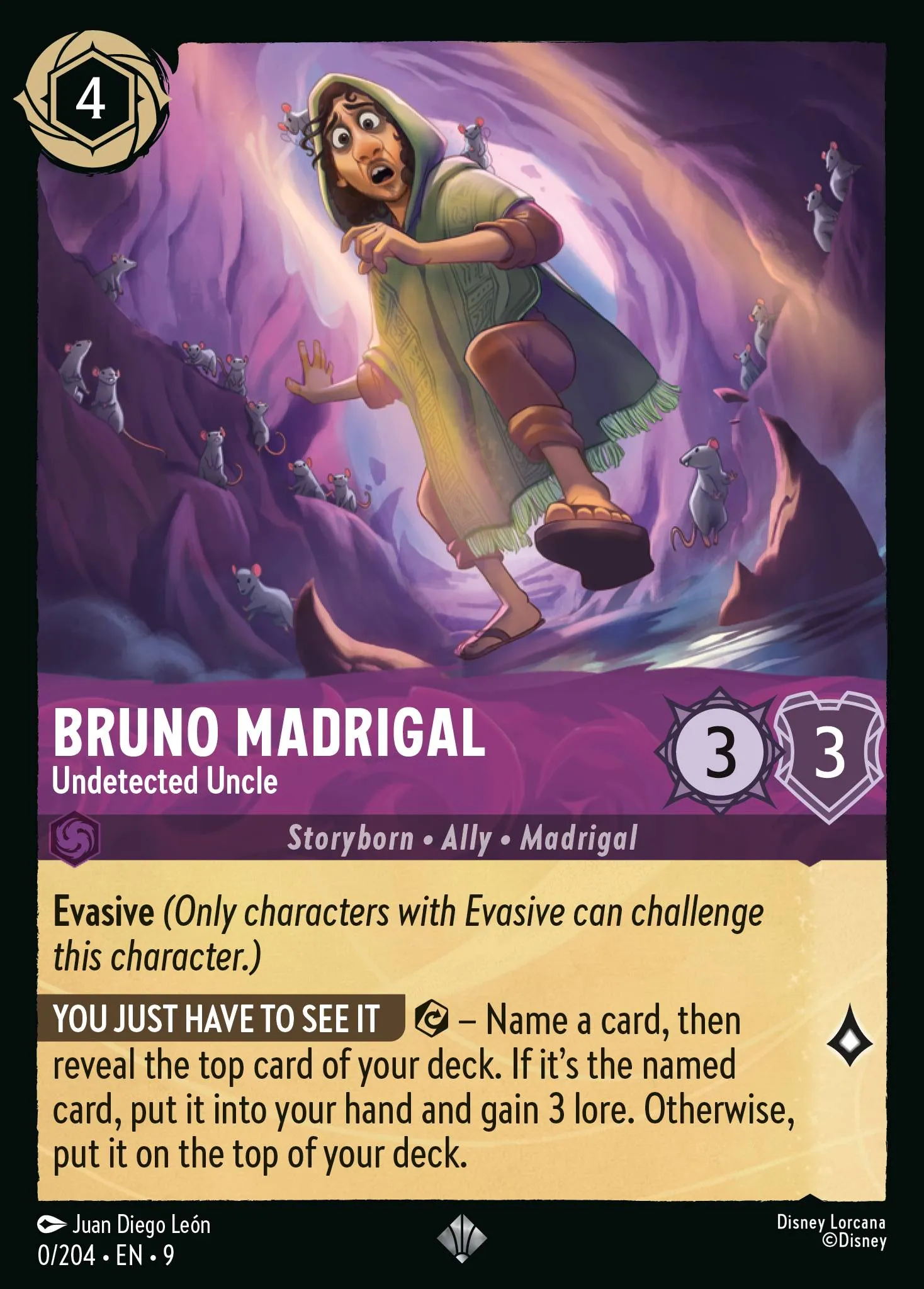 Bruno Madrigal - Undetected Uncle