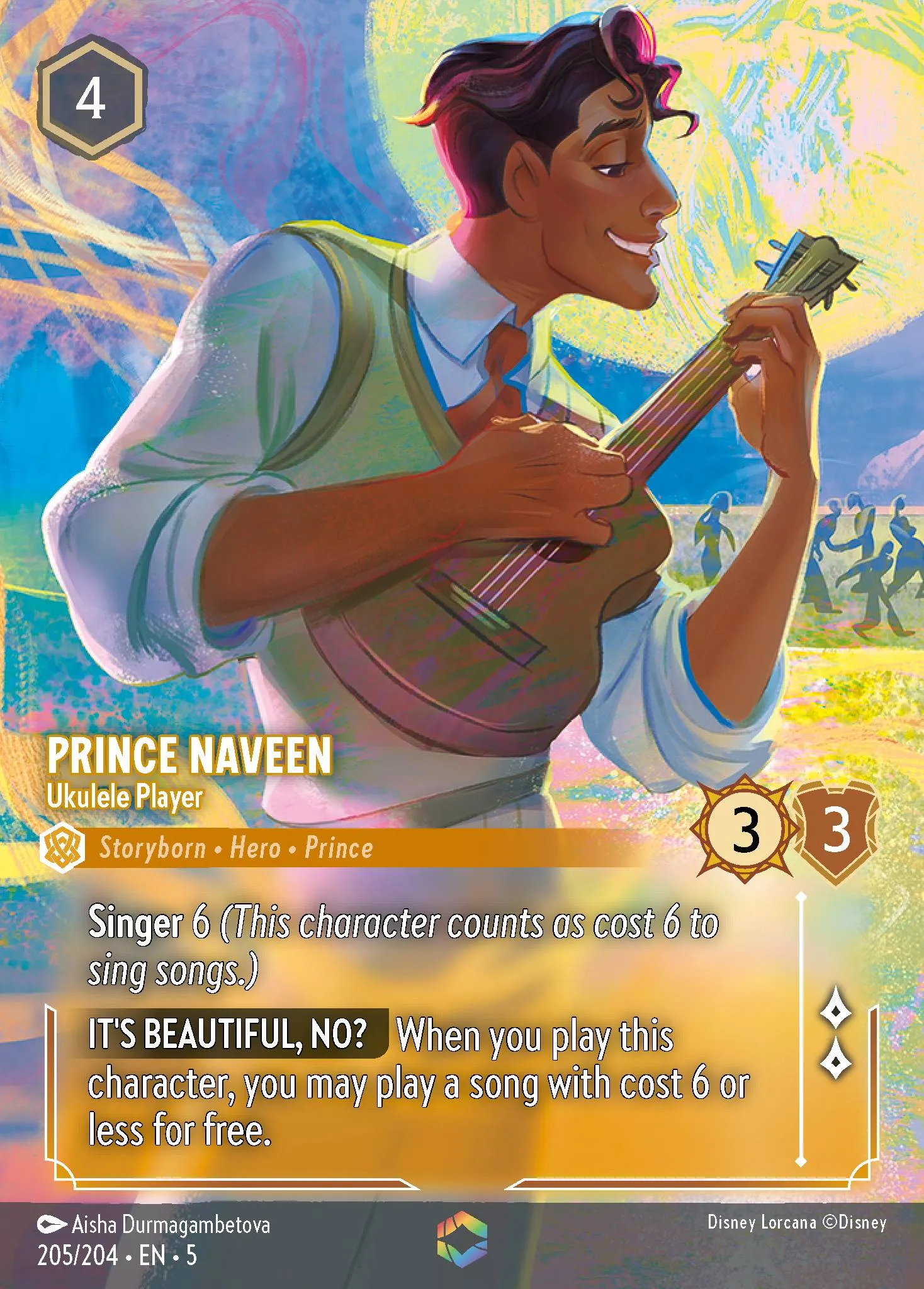 Prince Naveen - Ukulele Player