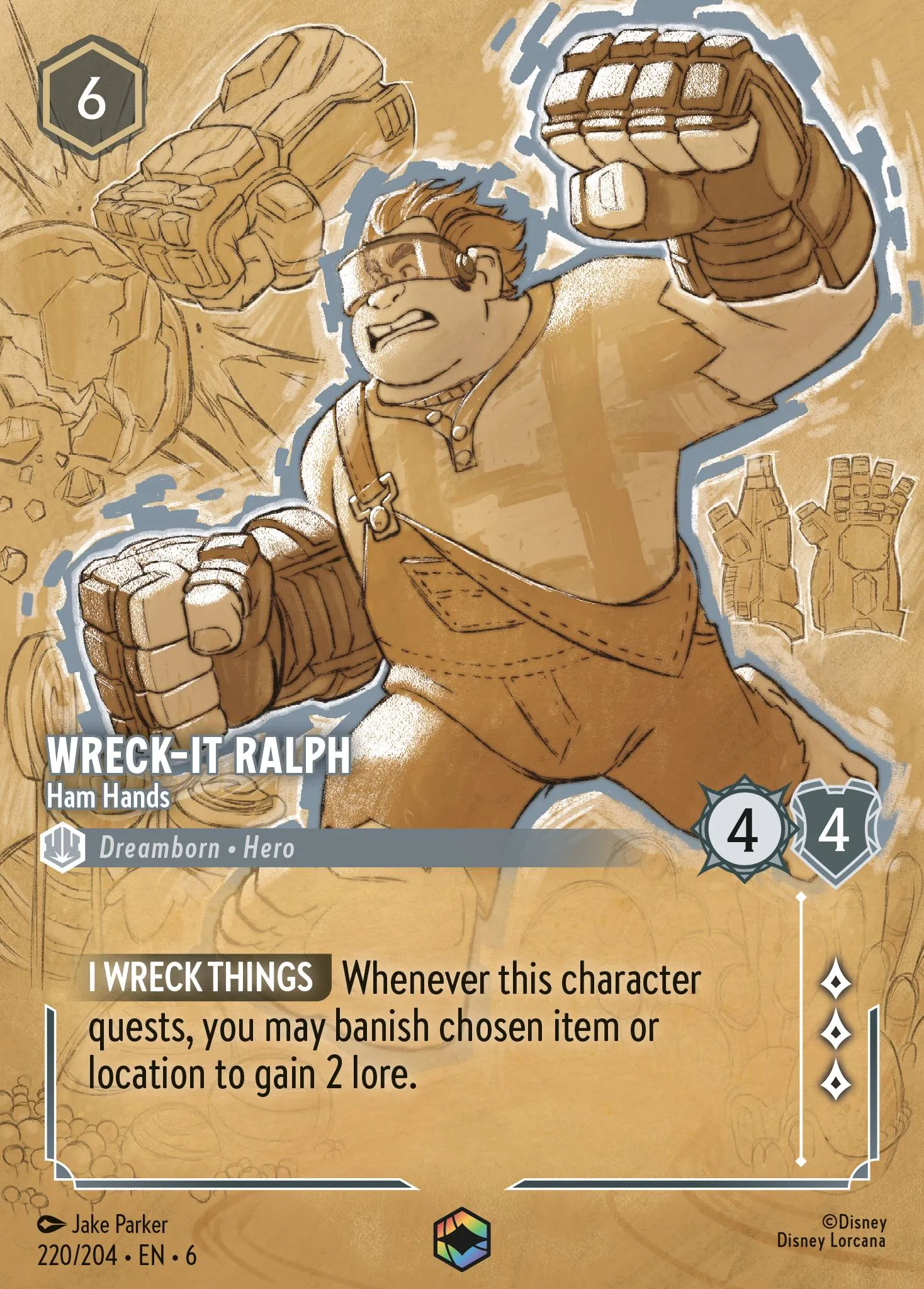 Wreck-It Ralph - Ham Hands