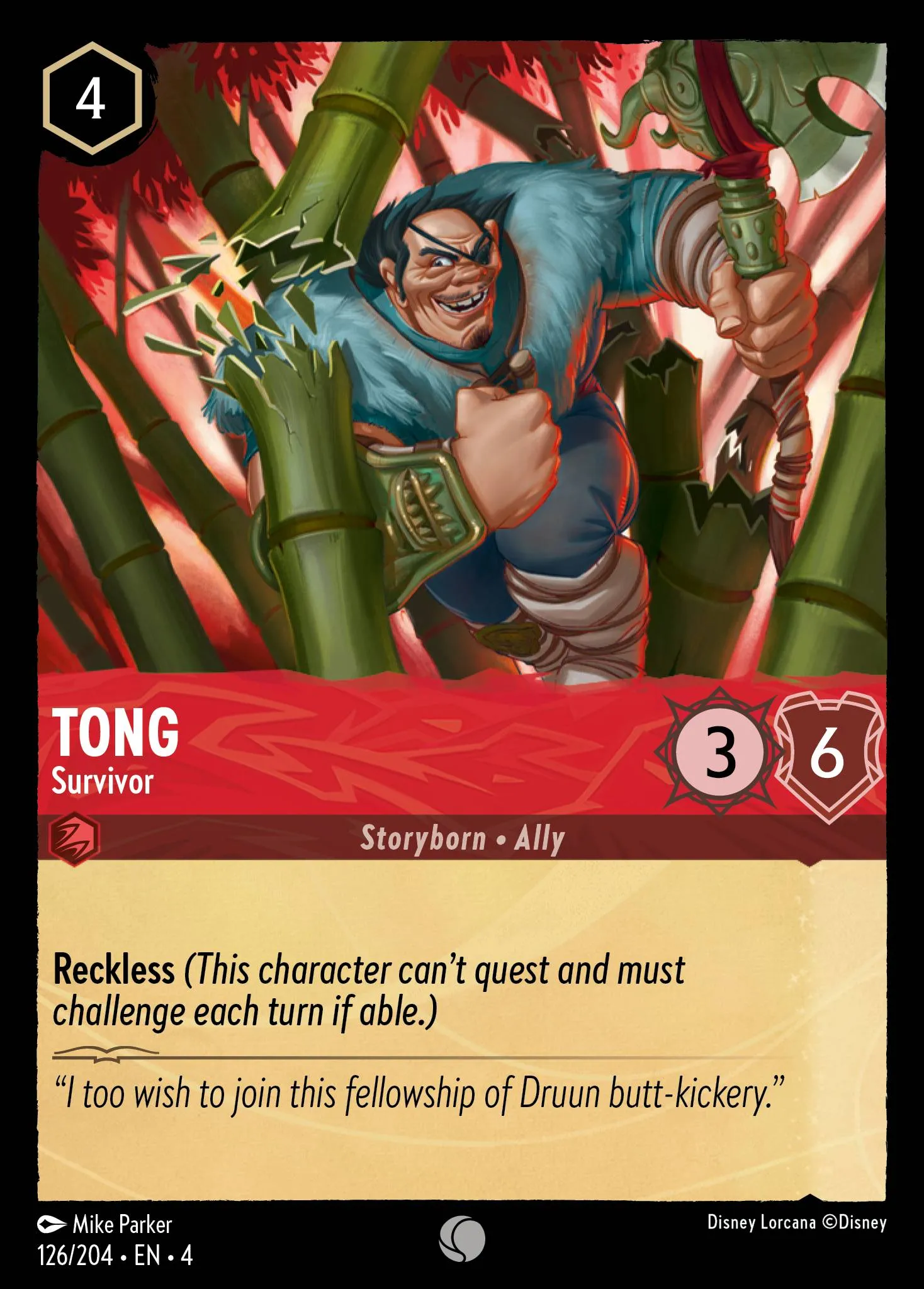 Tong - Survivor