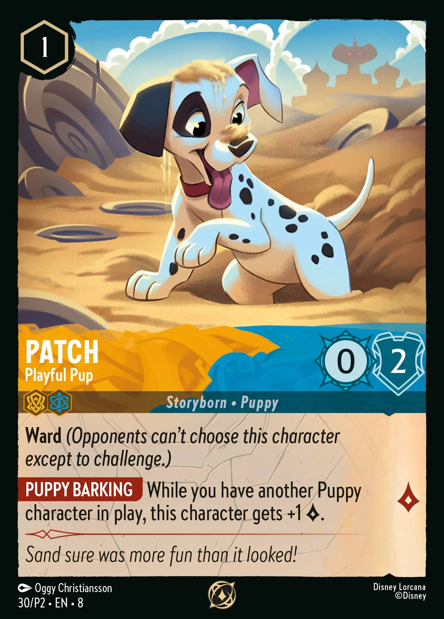 Patch - Playful Pup