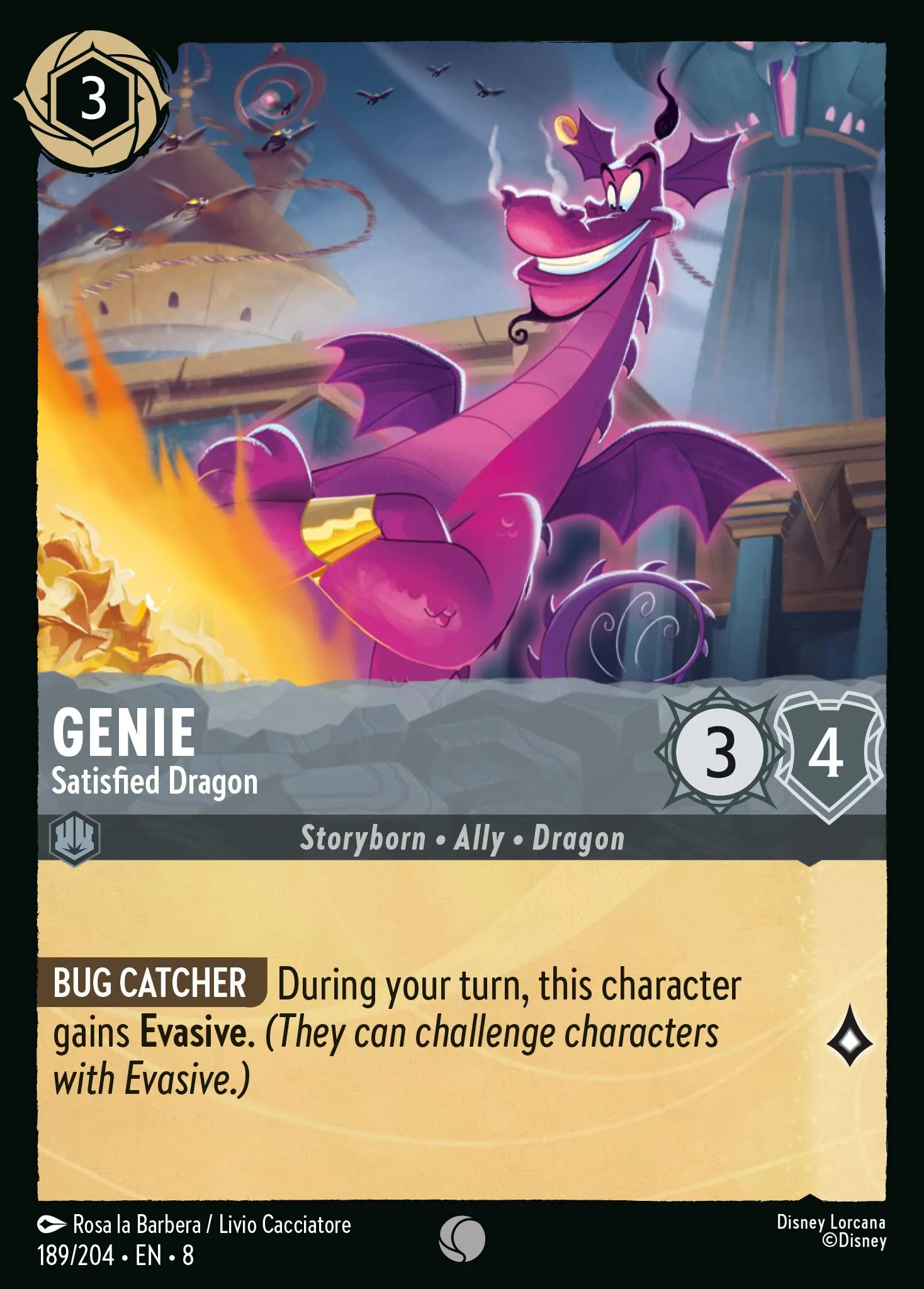 Genie - Satisfied Dragon