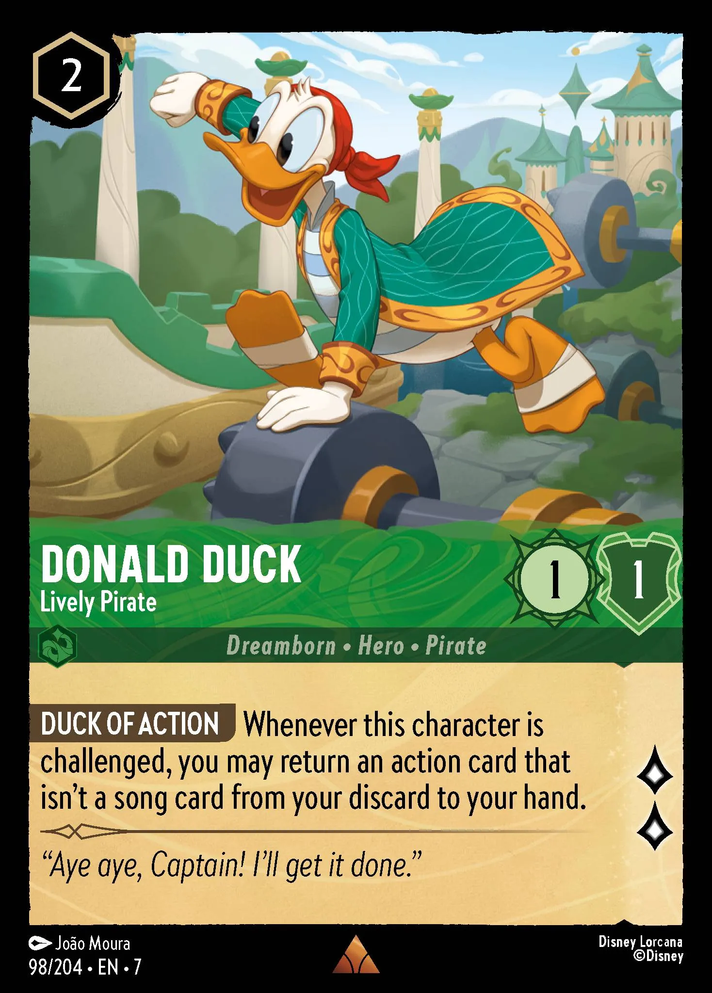 Donald Duck - Lively Pirate