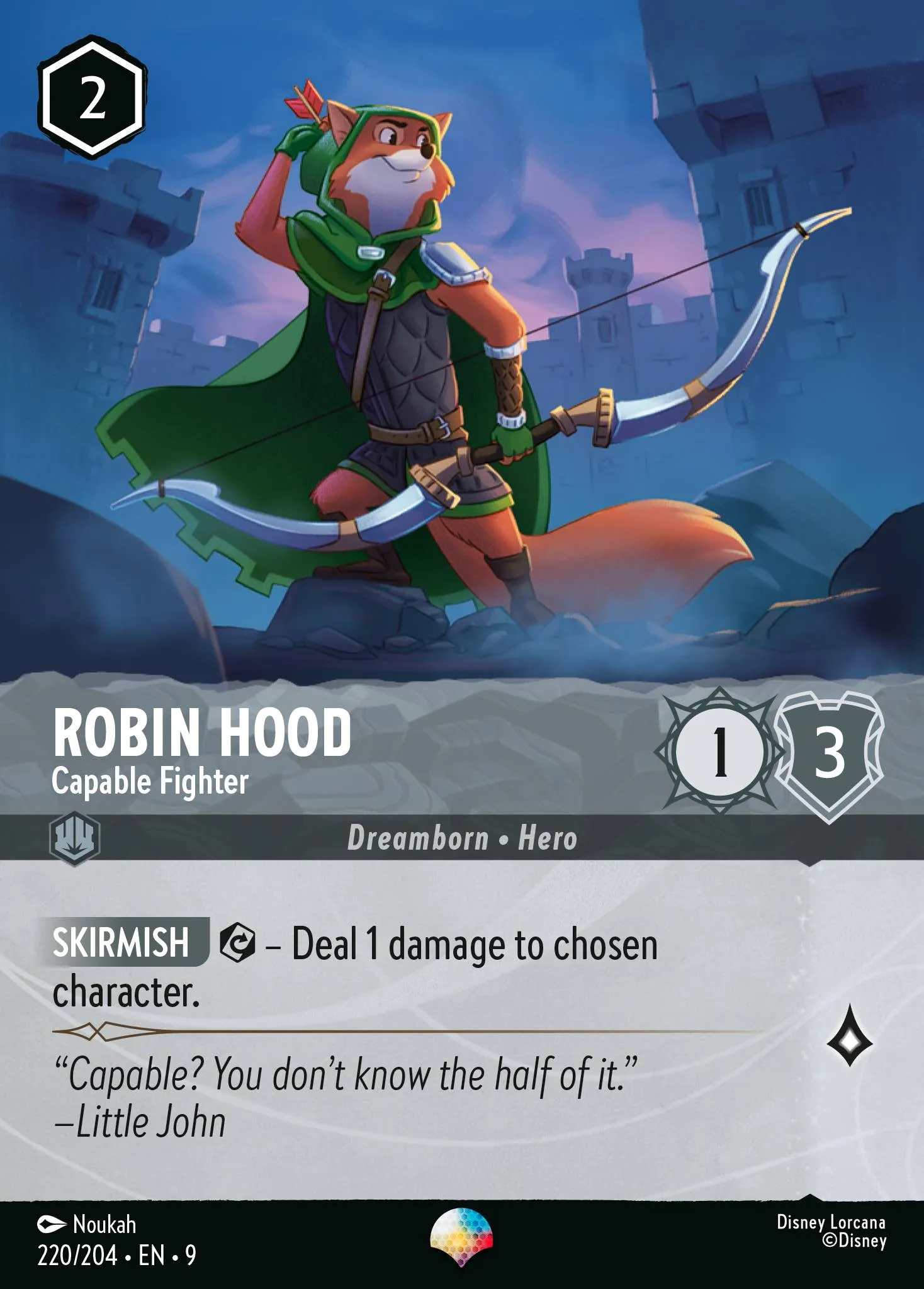 Robin Hood - Capable Fighter