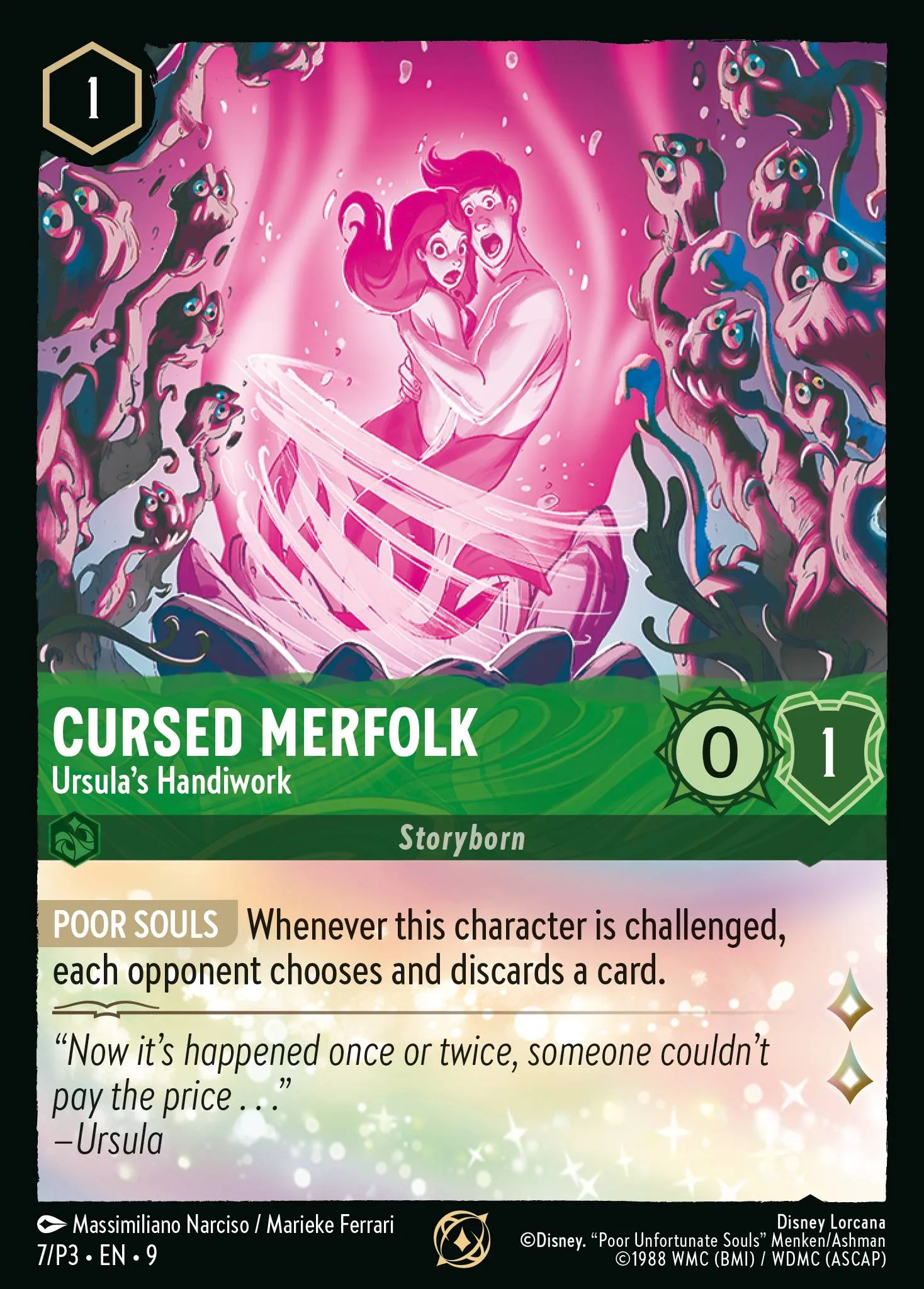 Cursed Merfolk - Ursula's Handiwork