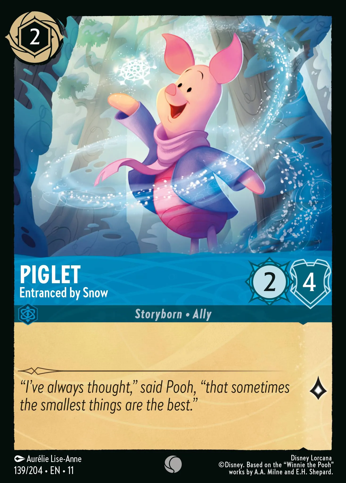 Piglet - Entranced by Snow